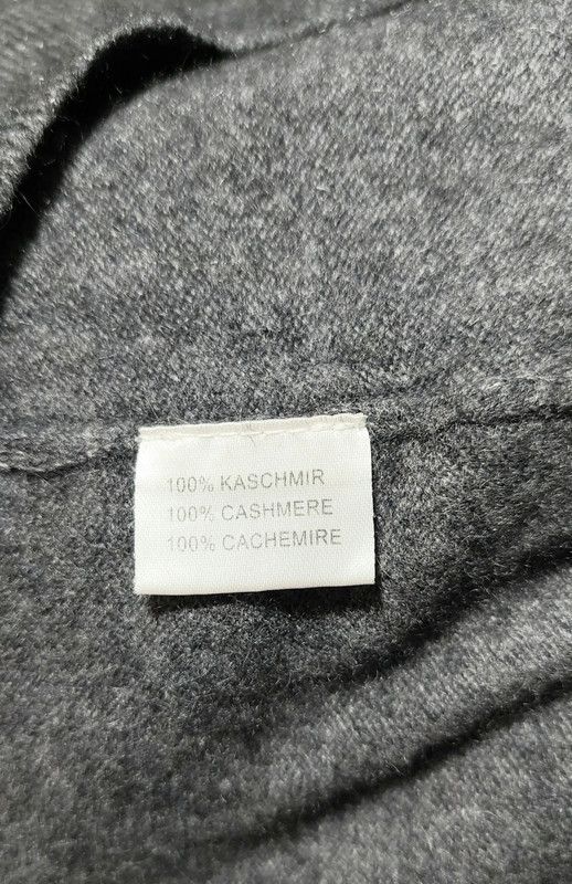 Other 100% cashmere sweater turtleneck jumper gray vintage Size S / US 4 / IT 40 - 6 Thumbnail