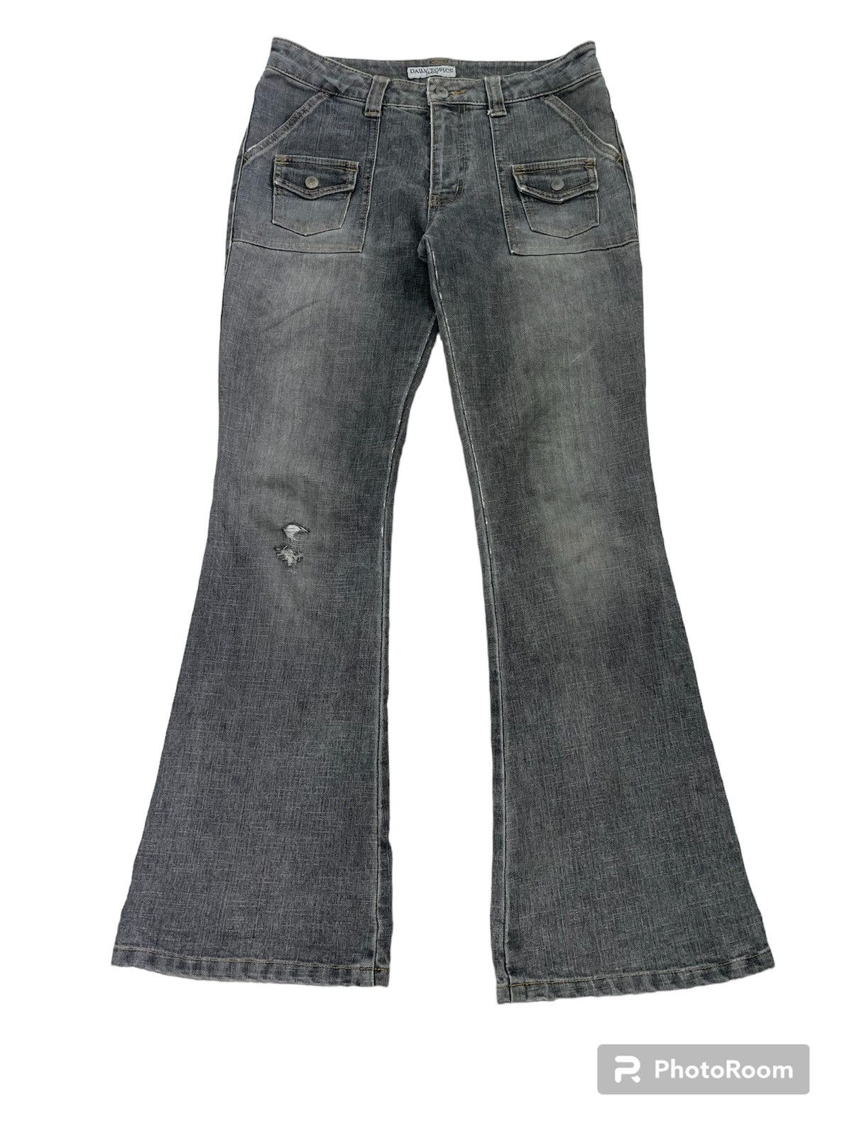 fuga flare 女々し pants denim archive 00s