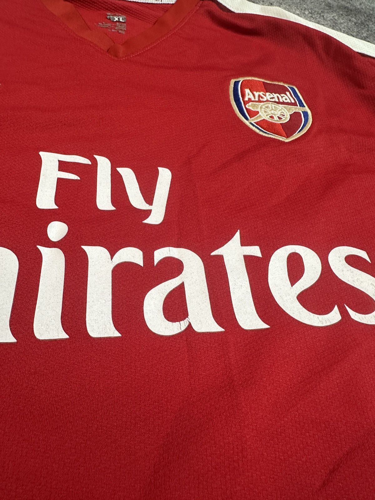 Nike × Vintage Vintage Nike Arsenal Soccer Jersey Blokecore Rare XL Size US XL / EU 56 / 4 - 3 Thumbnail