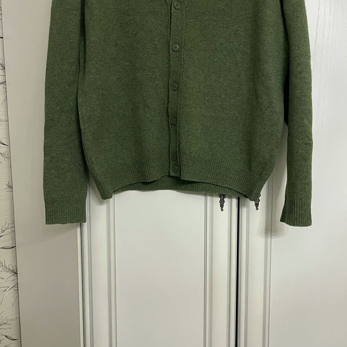 Katharine Hamnett London Katharine Hamnett Junya Watanabe Style Mohair Wool Cardigan Size US XL / EU 56 / 4 - 3 Thumbnail