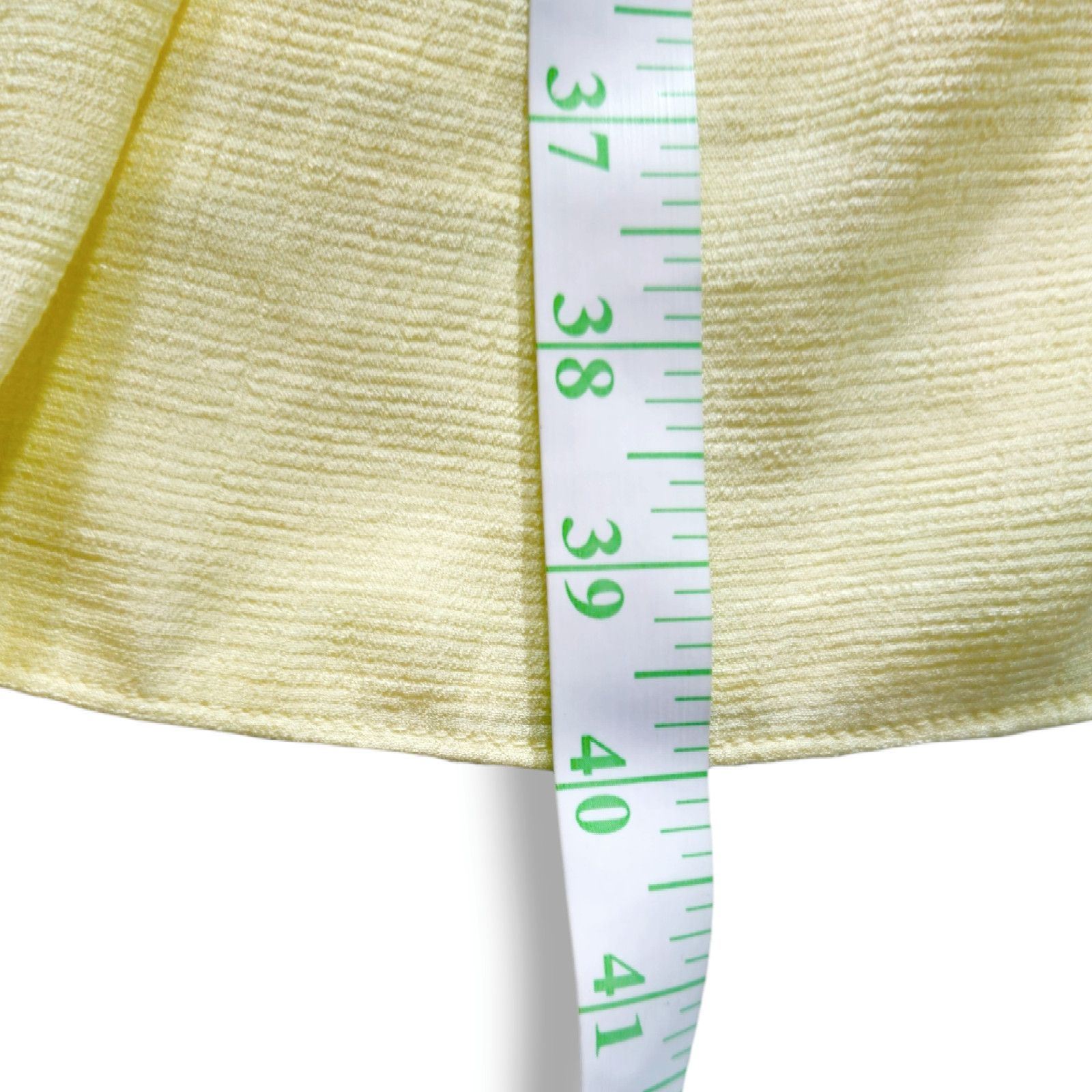 Scotch & Soda NWT Scotch & Soda Paneled Gathering Lined Dress Sz. L Yellow Size L / US 10 / IT 46 - 11 Thumbnail