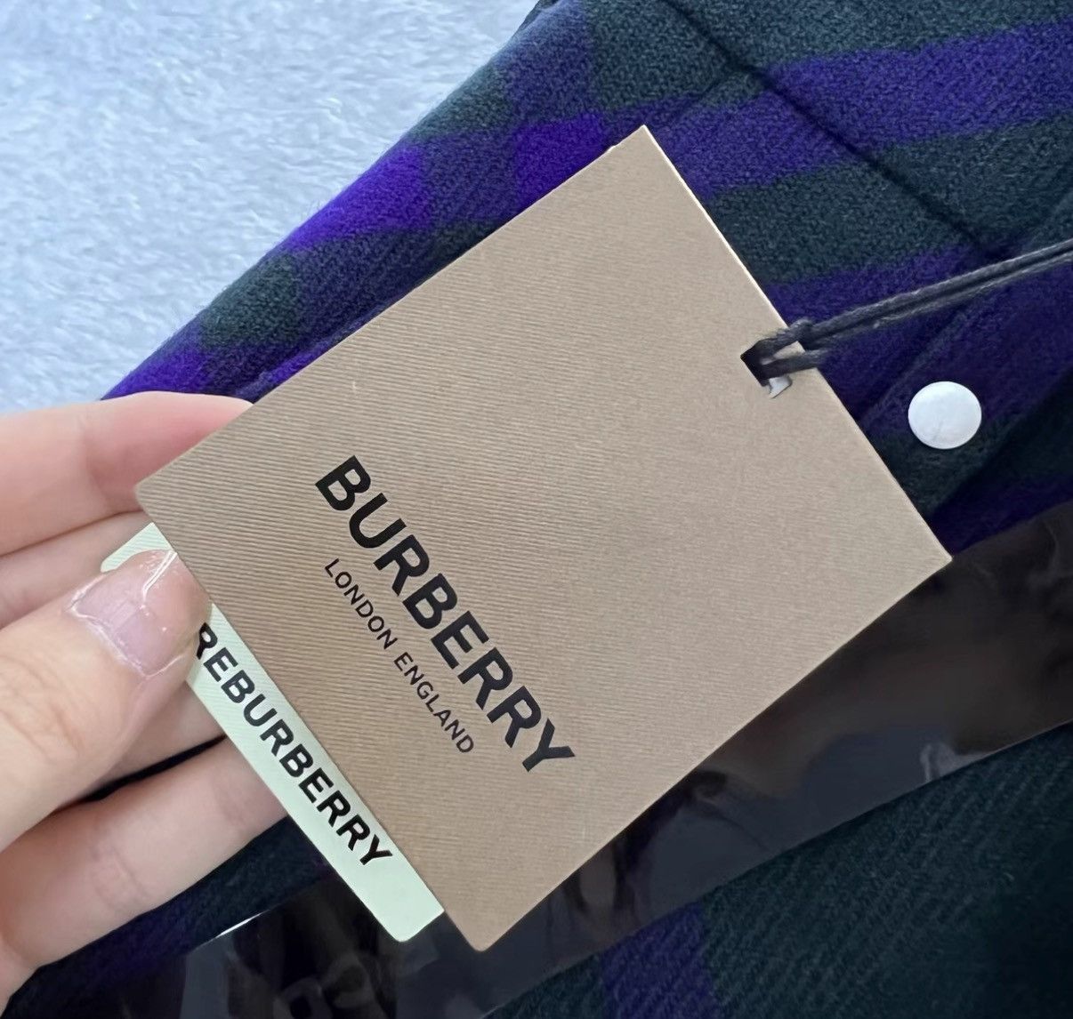 Burberry Burberry Plaid All-over Print Zipper Trousers J41 Size US 42 / EU 58 - 5 Thumbnail