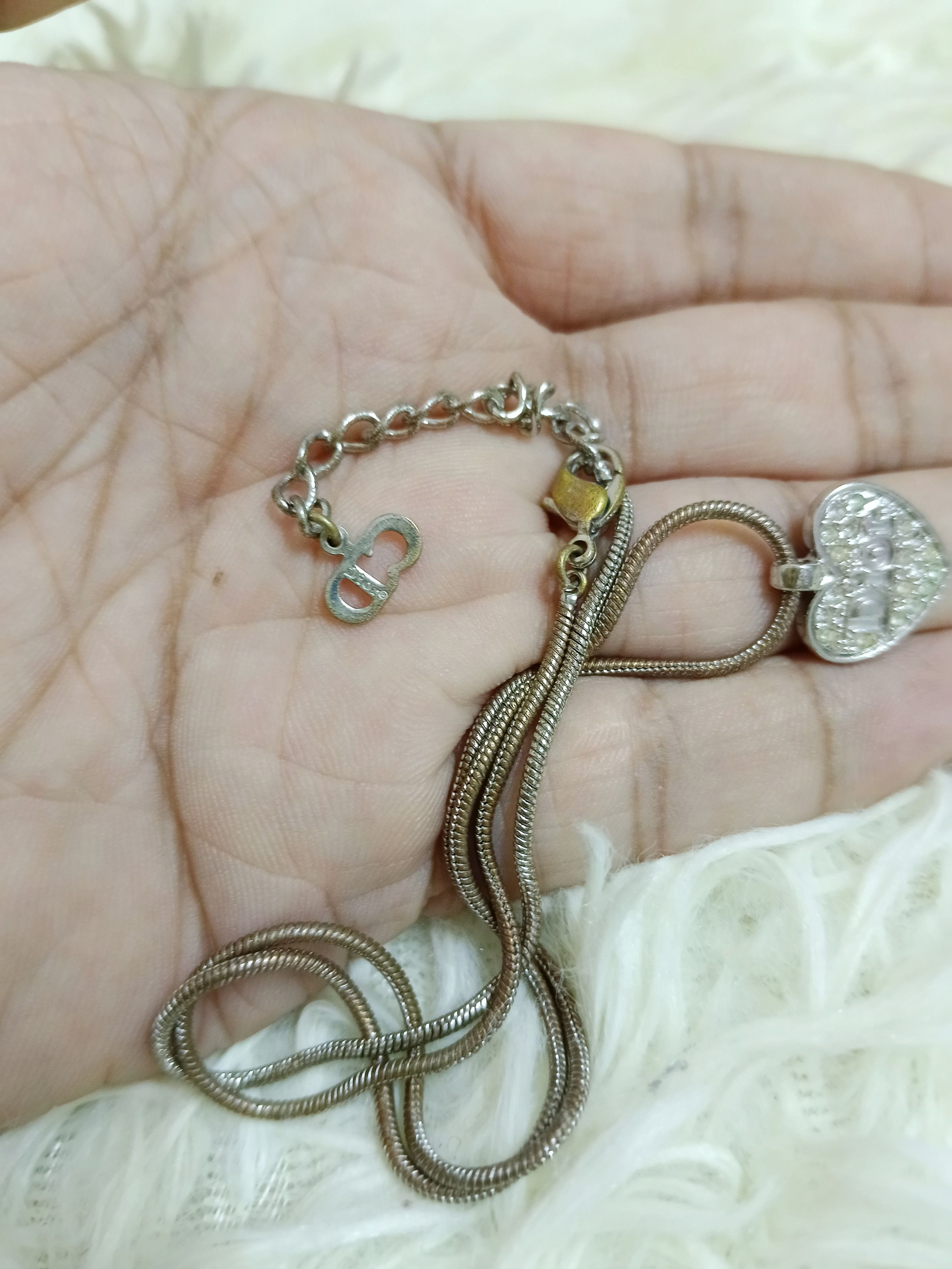 Dior DIOR HEART RHINESTONE PENDANT Size ONE SIZE - 4 Thumbnail