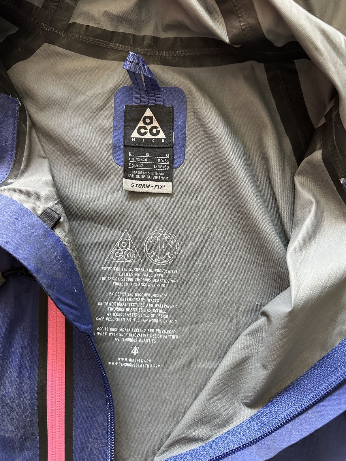 Nike ACG Nike ACG x Timorous Beasties Storm-FIT Shell Jacket Size US L / EU 52-54 / 3 - 10 Thumbnail