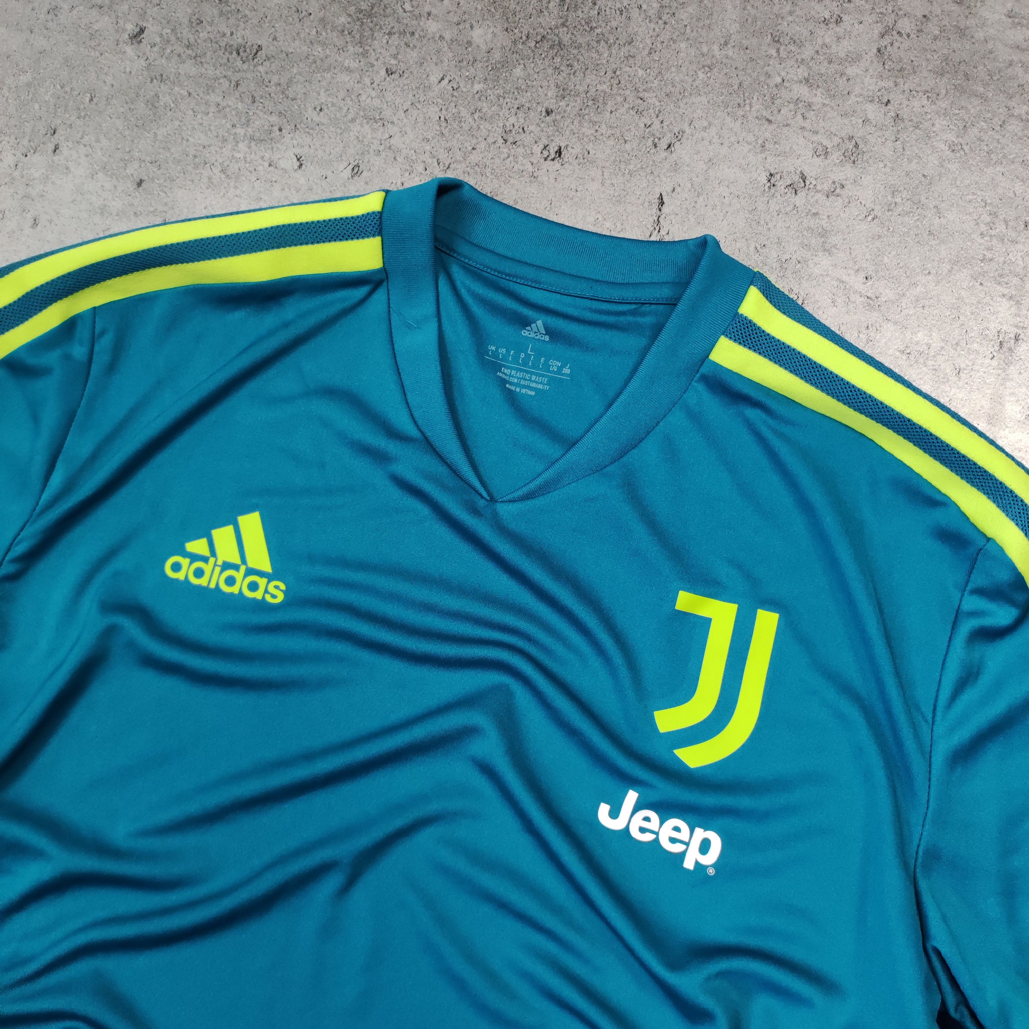 RARE Football Soccer Juventus x Adidas Prematch Jersey