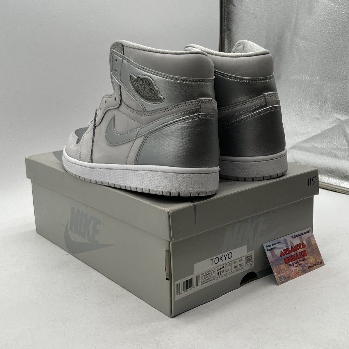 Nike Air Jordan 1 high Tokyo Size US 10.5 / EU 43-44 - 4 Thumbnail