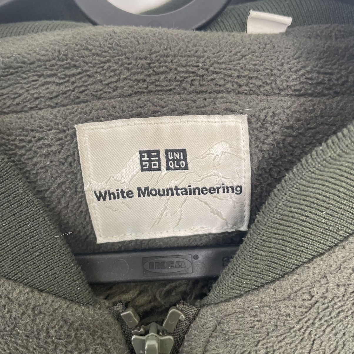White Mountaineering Uniqlo White Mountaineering Fleece Jacket Green Small Size US S / EU 44-46 / 1 - 2 Thumbnail