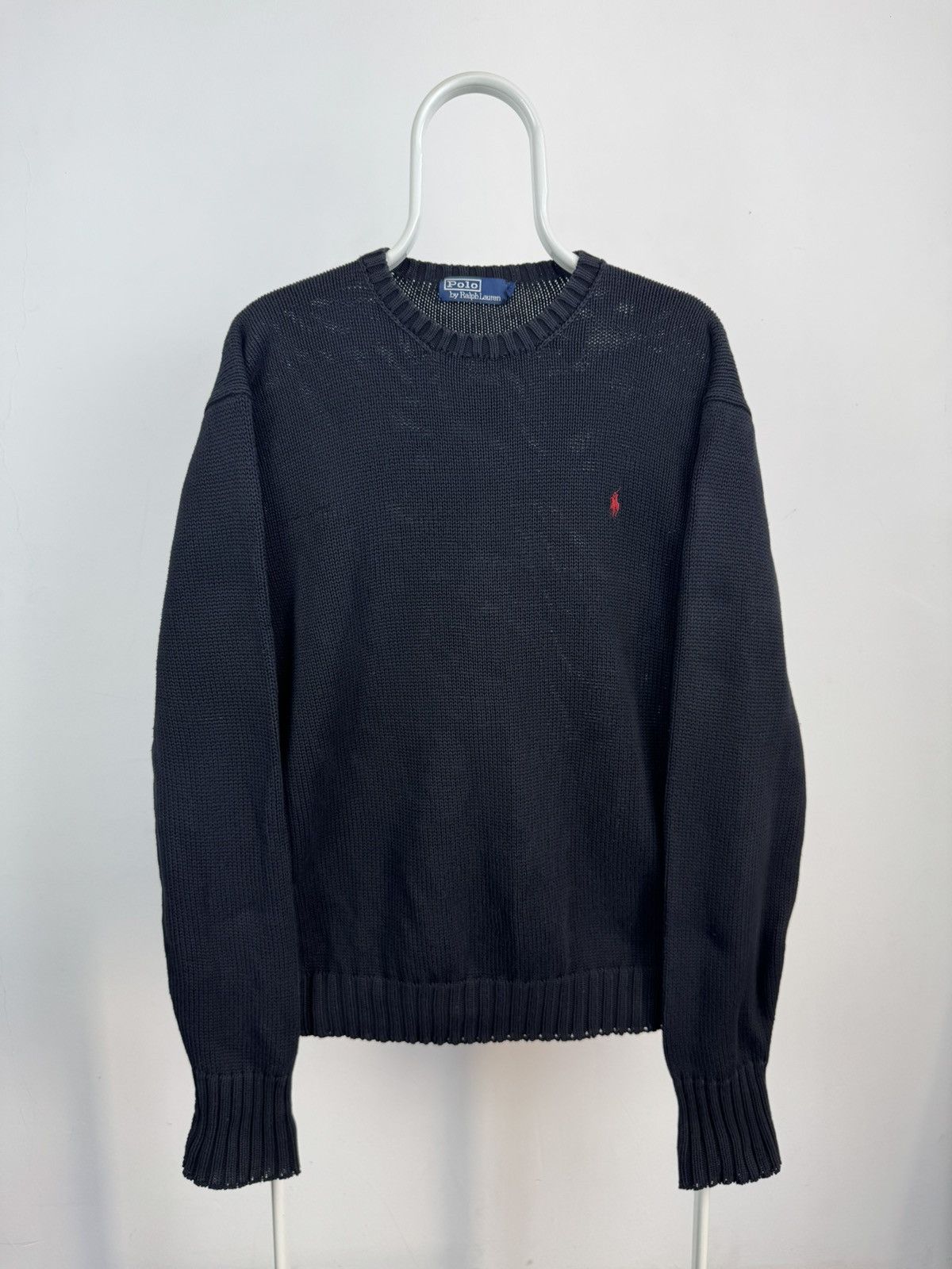 Polo Ralph Lauren Vintage Polo Ralph Lauren Knitted Cotton Sweater Size US M / EU 48-50 / 2 - 1 Thumbnail