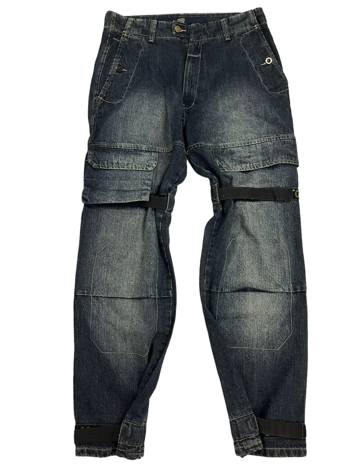 Japanese Brand Marithe Francois Girbaud Bondage Trousers Size US 34 / EU 50 - 5 Thumbnail