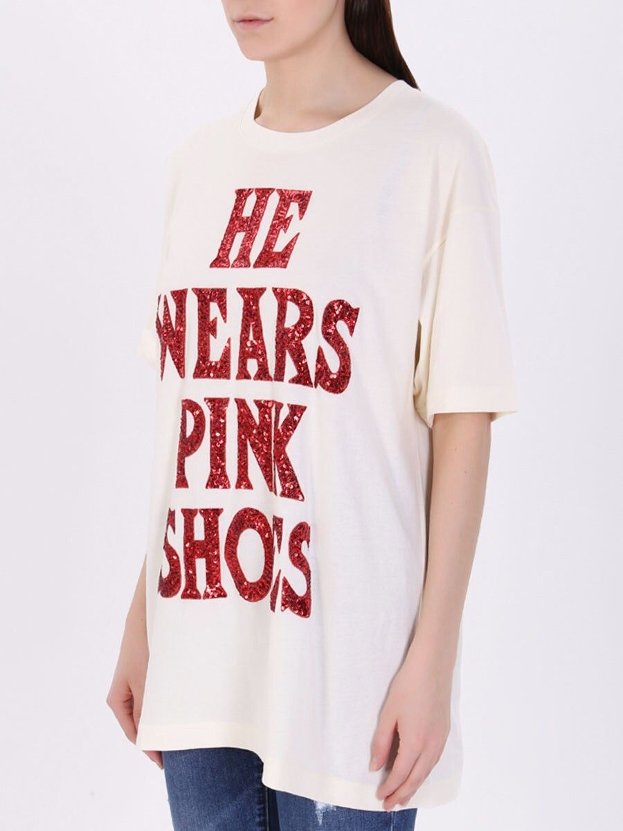 Gucci New Gucci Woman's T-Shirt Size-XS Size XS / US 0-2 / IT 36-38 - 2 Thumbnail