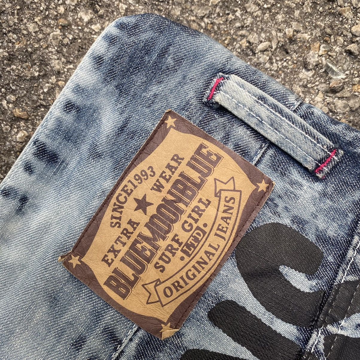 Hysteric Glamour Blue Moon Blue Jeans Nice Design Size US 28 / EU 44 - 8 Thumbnail