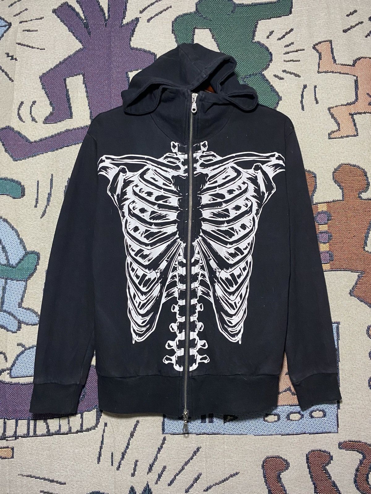 If Six Was Nine Glad News Skeleton Skull Punk Vintage If Six Was Nine Size US M / EU 48-50 / 2 - 1 Thumbnail