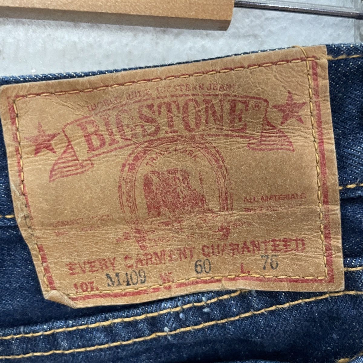 20471120 Vintage Big Stone Bush Pants Flare Denim Jeans Size 28" / US 6 / IT 42 - 10 Thumbnail