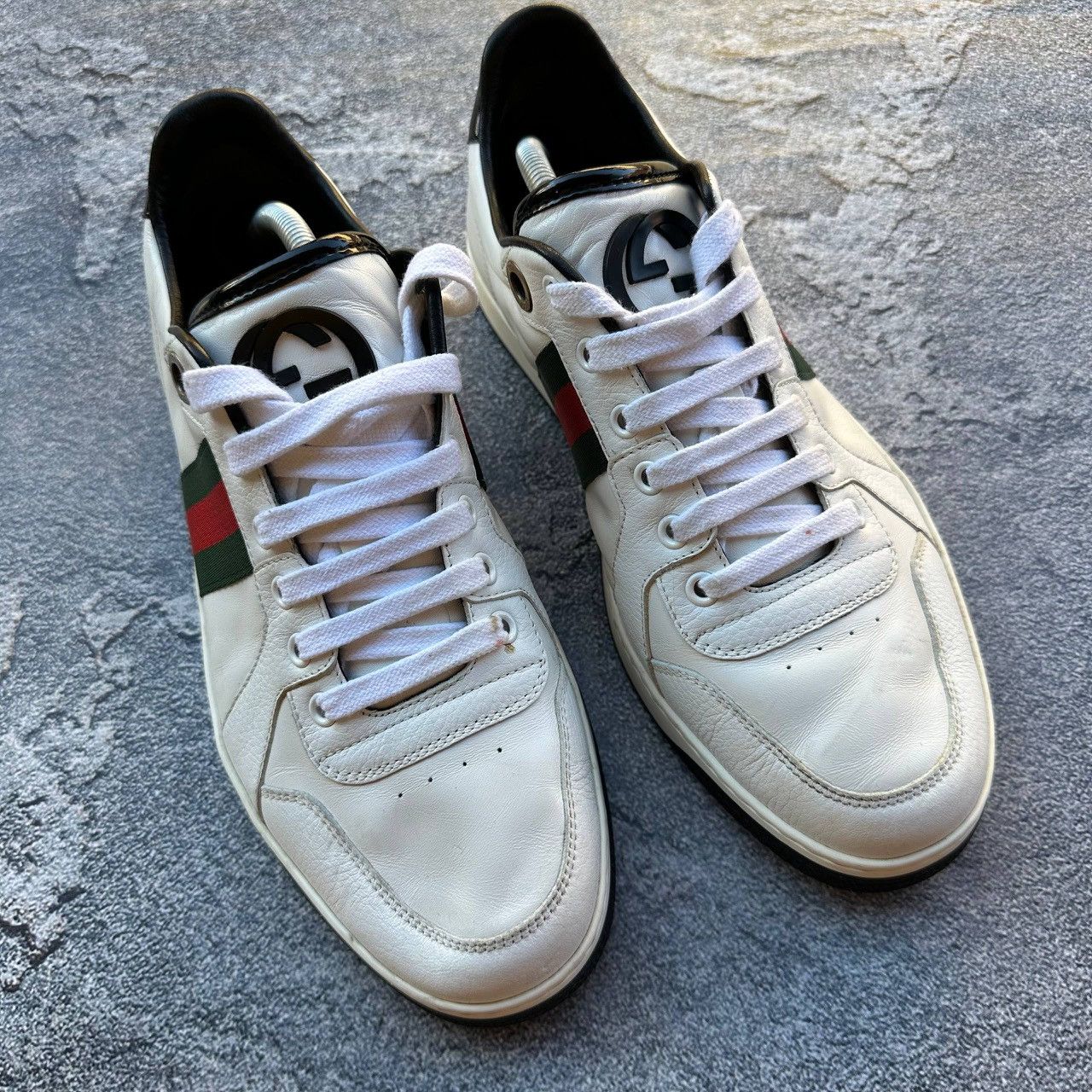 Gucci Gucci Sneakers Leather Size US 7 / EU 40 - 2 Thumbnail