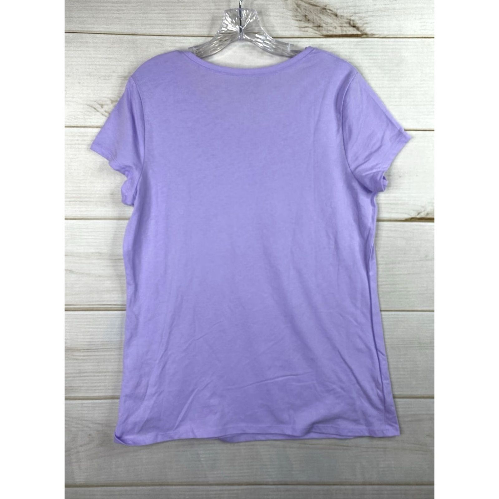 Vintage NO BOUNDARIES Tee Shirt Jr XXL Purple Short Sleeve Scoop NWT 90s Retro Vintage Womens Shirt Women XS-XL? Size XXL / US 16-18 / IT 52-54 - 8 Thumbnail