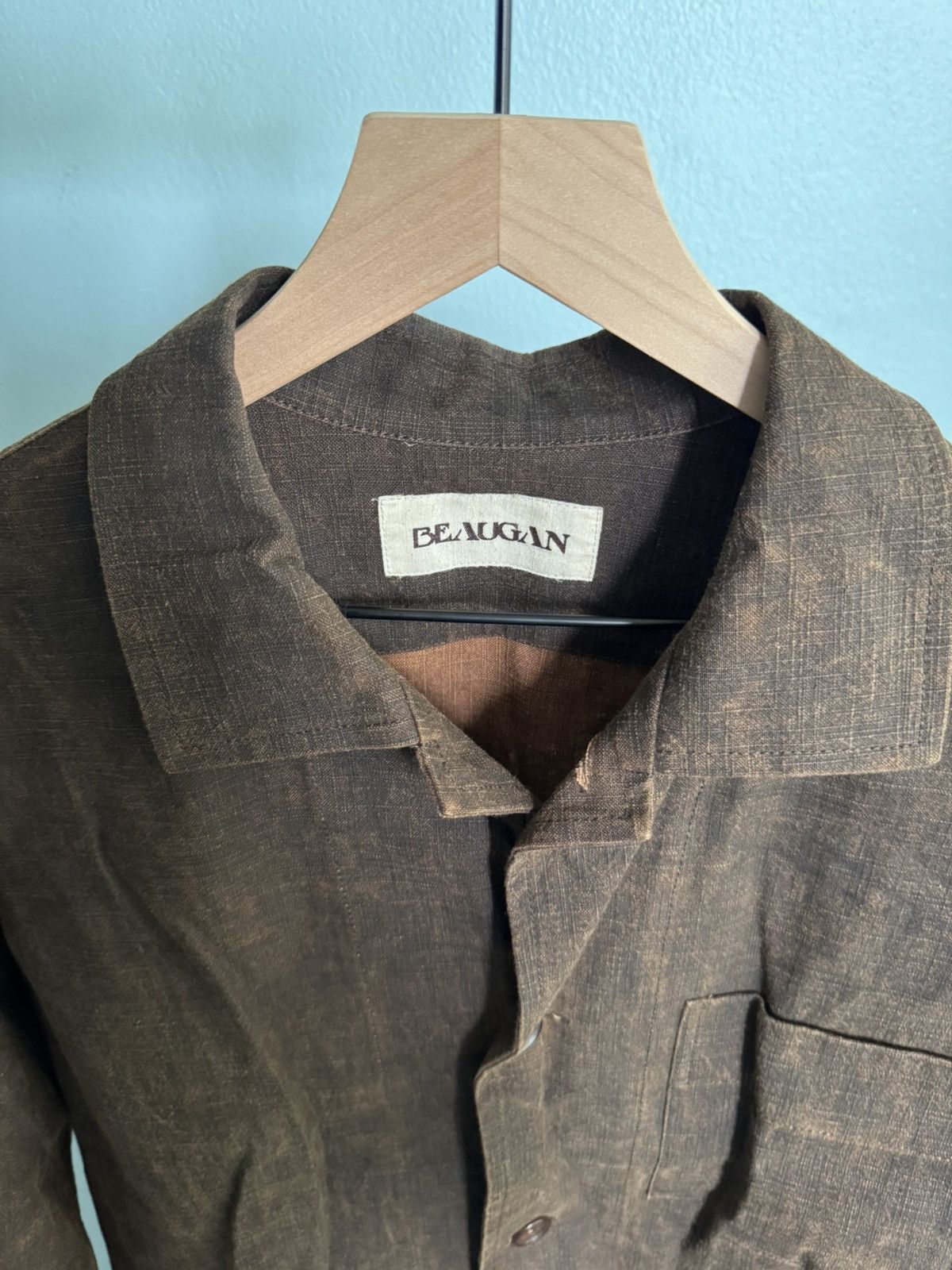 Beaugan Mud dye Swagman Shirt Jacket Size US M / EU 48-50 / 2 - 11 Thumbnail