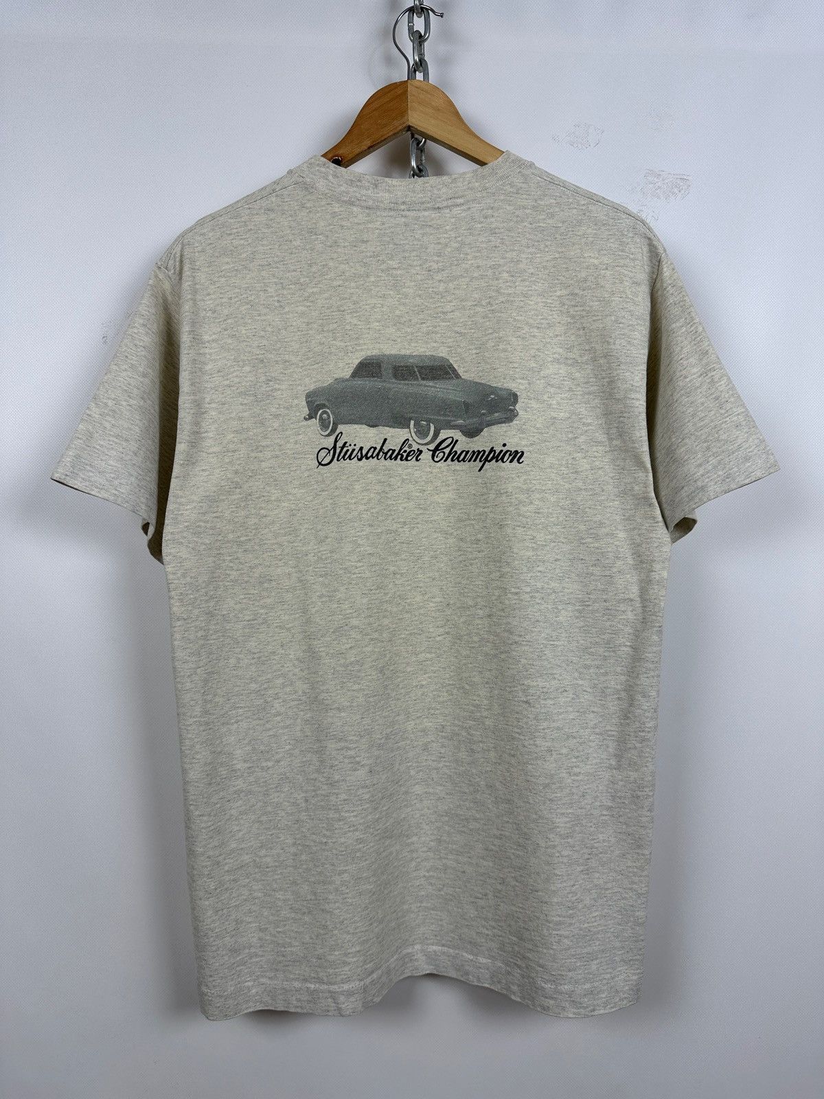Stussy 90s Vintage Stussy Stusabaker Champion Made In USA T-Shirt Size US M / EU 48-50 / 2 - 3 Thumbnail