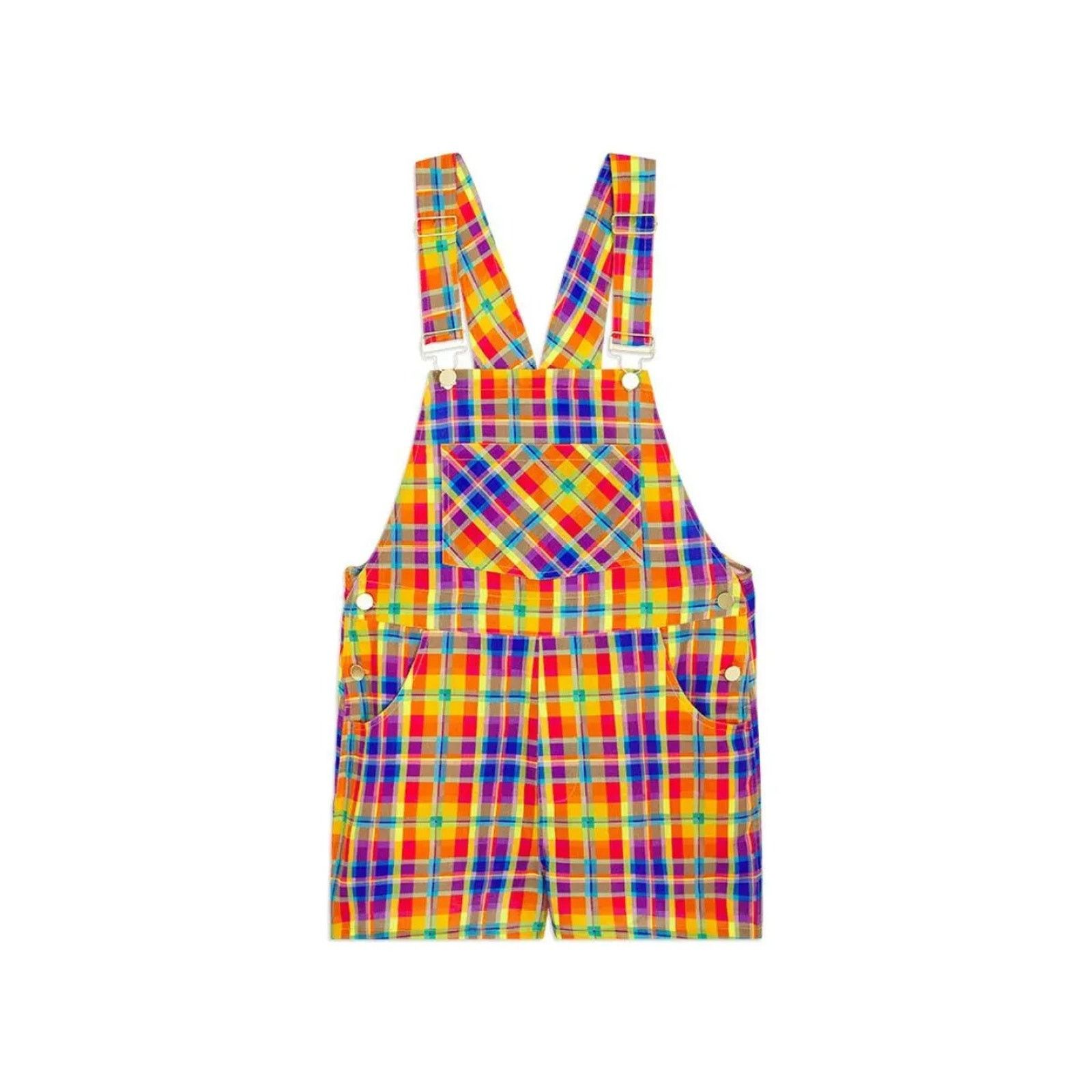 WeWoreWhat $128 NWT WeWoreWhat Danielle Bernstein Rainbow Overall Sz S Size 34" / US 12 / IT 48 - 3 Thumbnail