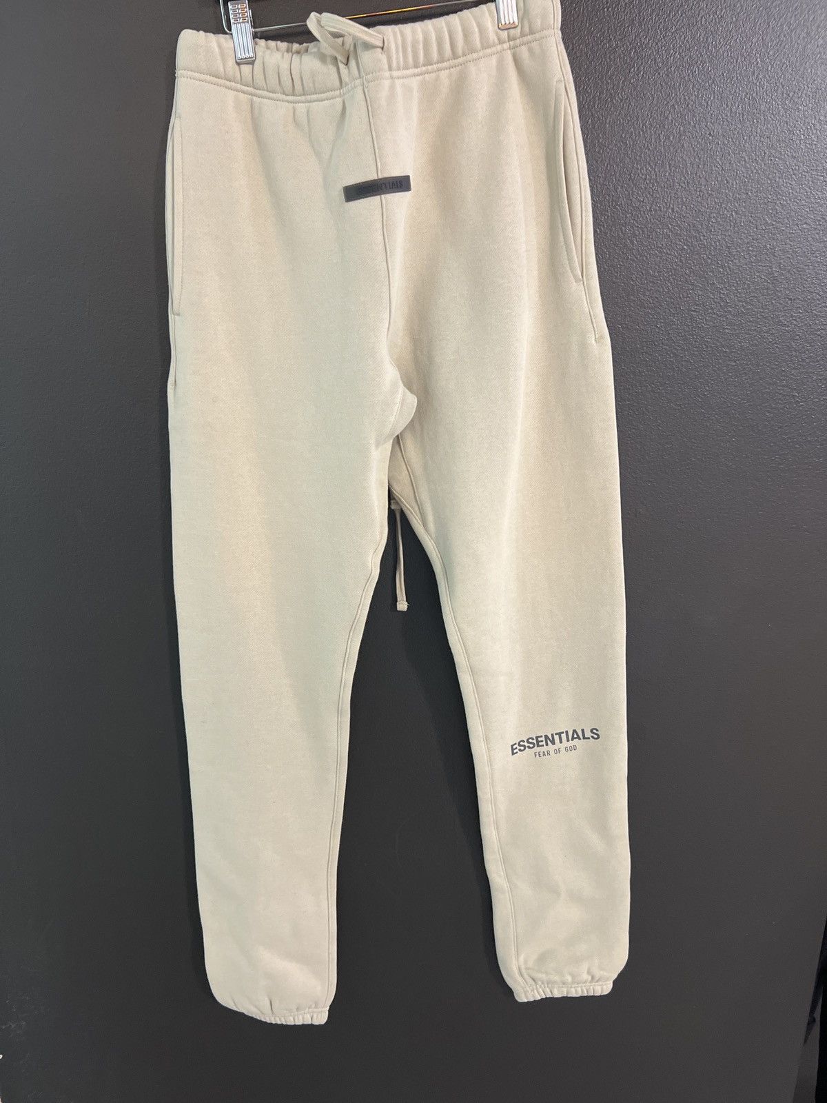 image of Essentials Essential Joggers Size Xs in Beige, Men's