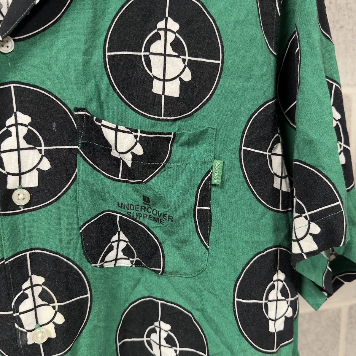 Supreme 2018 Supreme Undercover Public Enemy Rayon Shirt Medium Size US M / EU 48-50 / 2 - 4 Thumbnail