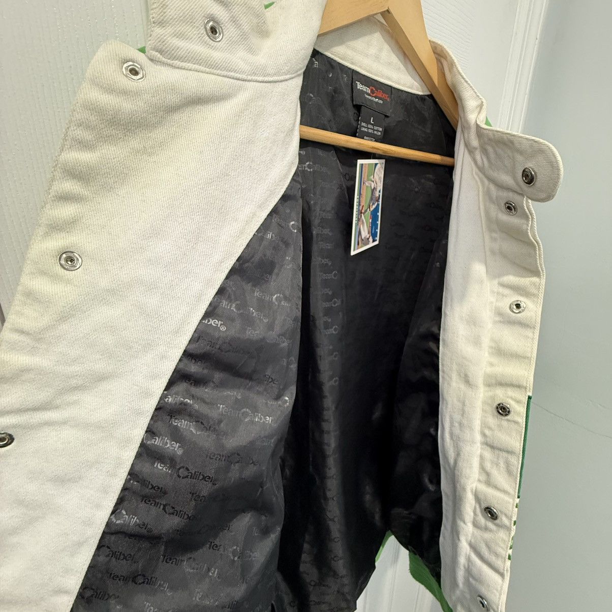 Vintage Vtg Team Caliber Bomber Jacket Size US L / EU 52-54 / 3 - 9 Thumbnail