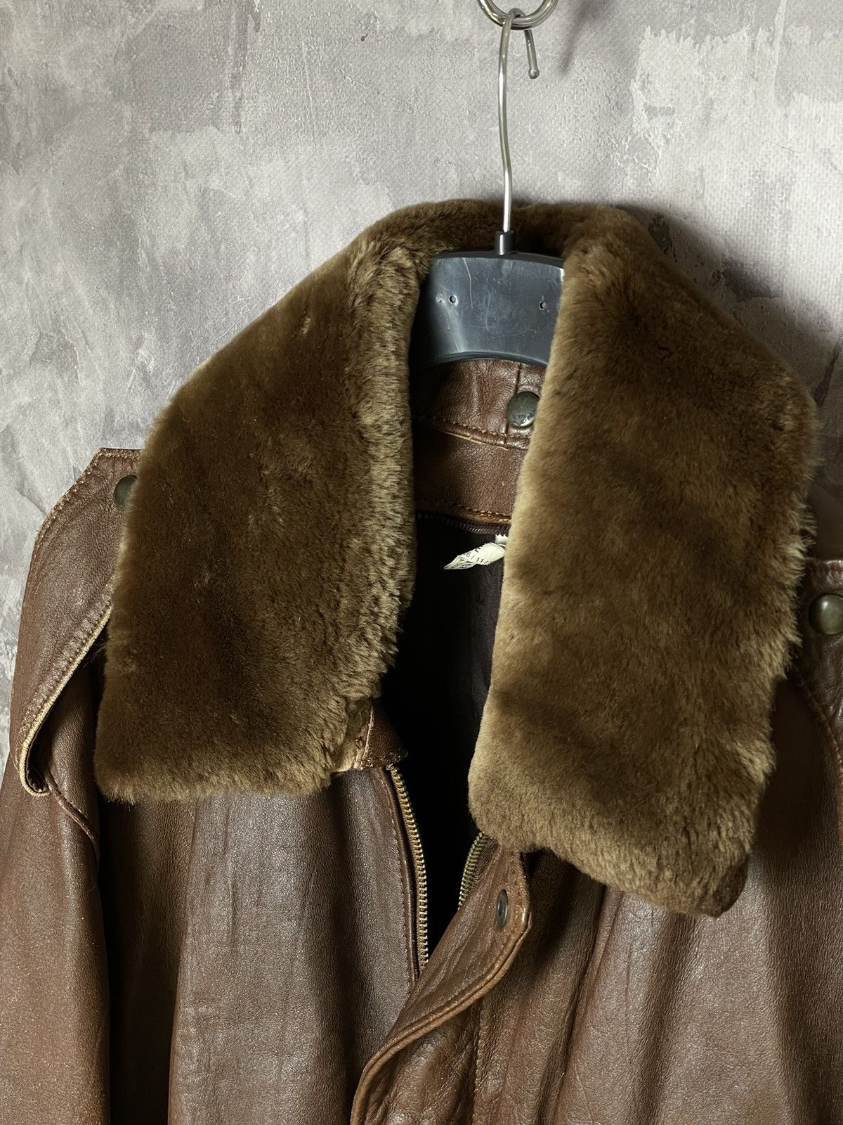 Harley Davidson Harley Davidson Vintage 90s Style Fur Leather Jacket Size US L / EU 52-54 / 3 - 16 Thumbnail