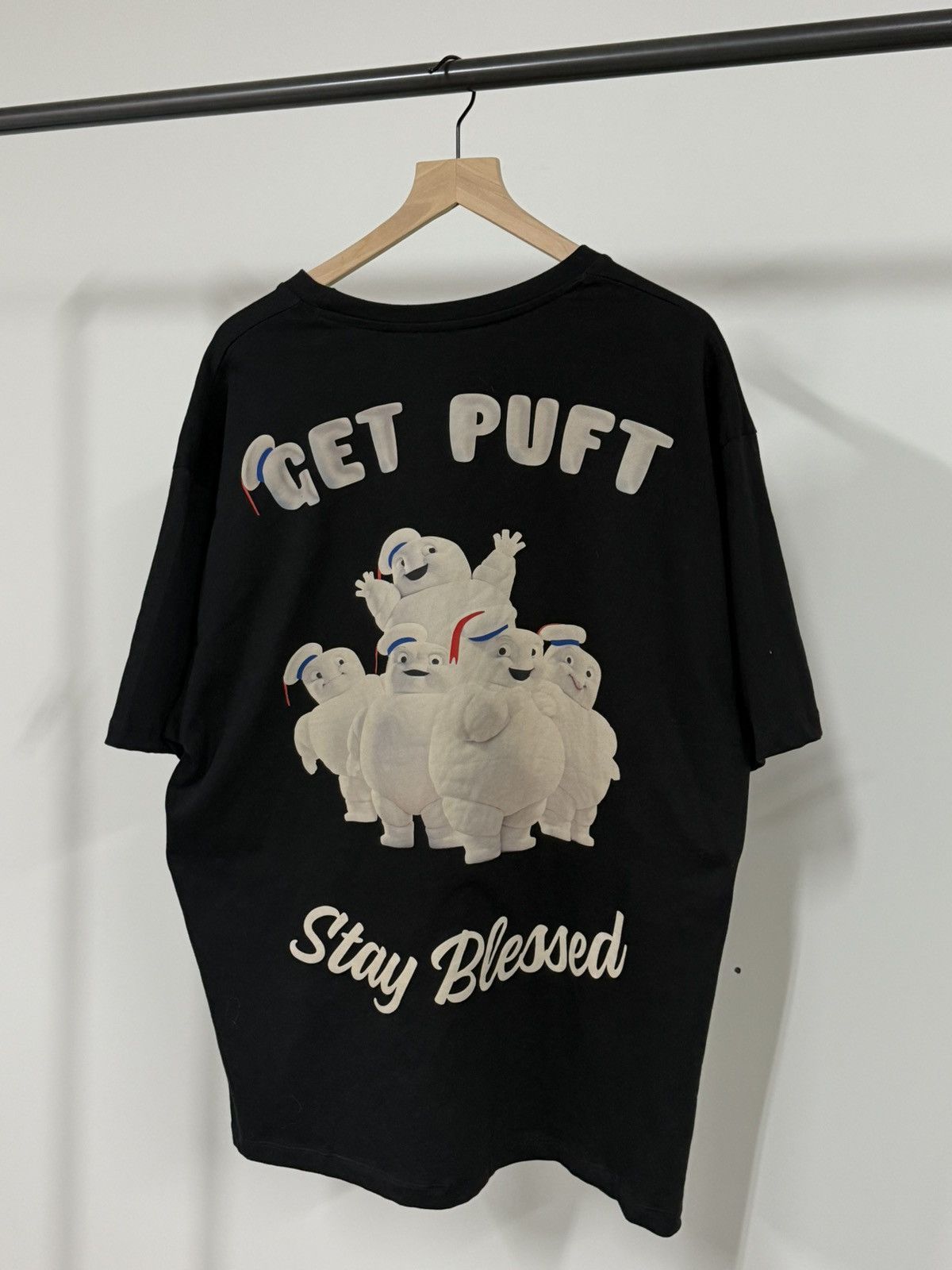 Other Ghostbusters EHPlabs Puft Ghost Oversized Tee XL Black Size US XL / EU 56 / 4 - 1 Thumbnail