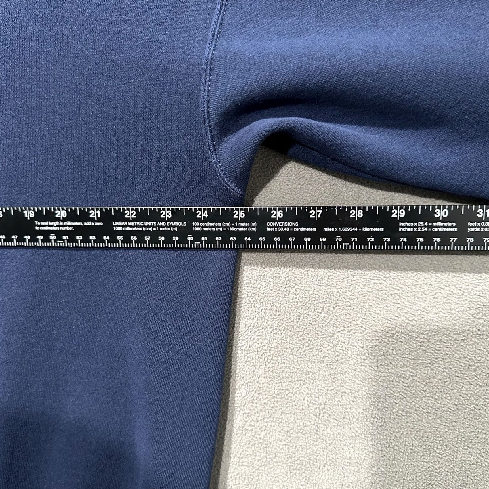 Soffe VINTAGE Soffe Navy Sweatshirt Mens XL Blue USA Pullover Fleece Pockets Lasting All Seasons Sweatshirt Mens XL Blue USA Size US XL / EU 56 / 4 - 7 Thumbnail