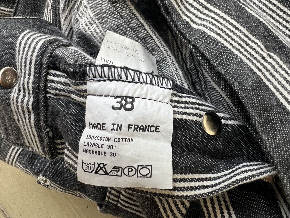 agnes b. Vintage Agnes B. Homme Vertical Border Striped Pant Size US 29 - 22 Thumbnail