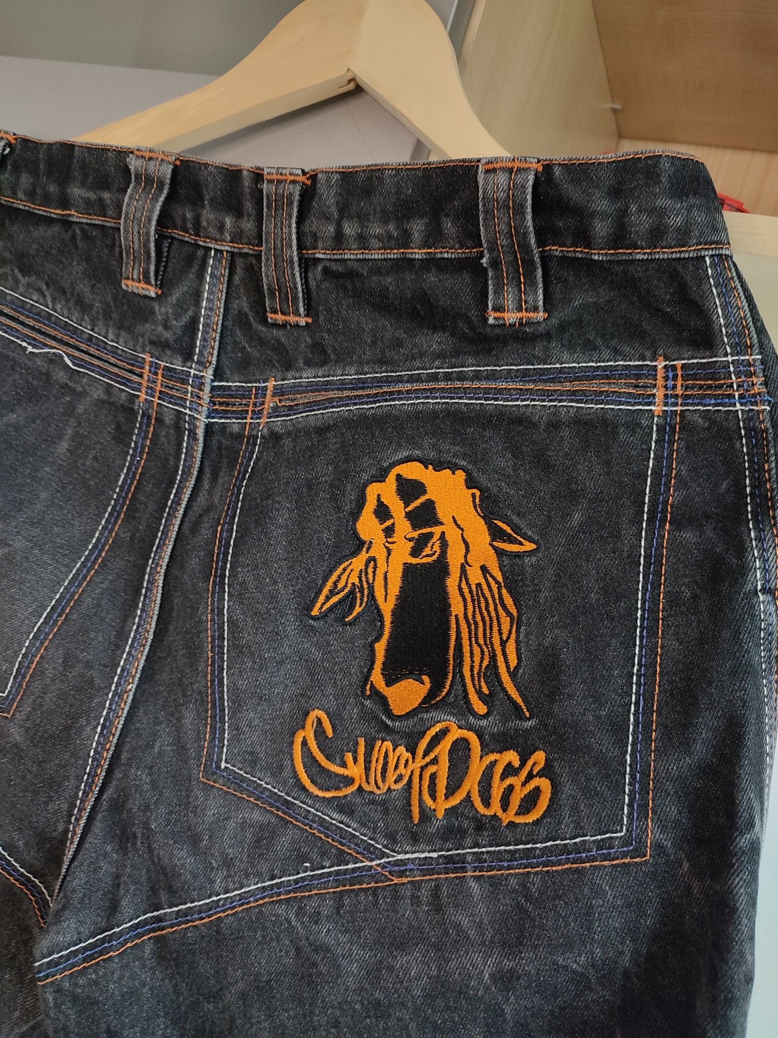 Snoop Dogg Vintage Snoop Dogg Denim Shorts (Early 2000s) Size US 34 / EU 50 - 8 Thumbnail