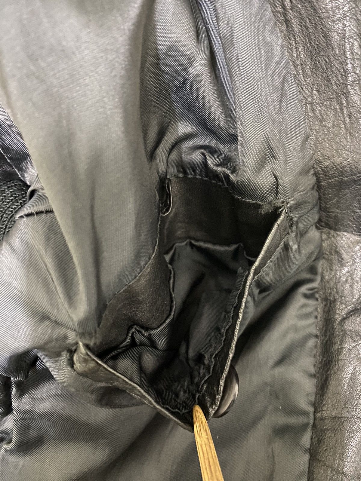 Designer × Japanese Brand × Vintage Vintage Leather Jacket early 90's Luxury Designers Size US M / EU 48-50 / 2 - 24 Thumbnail
