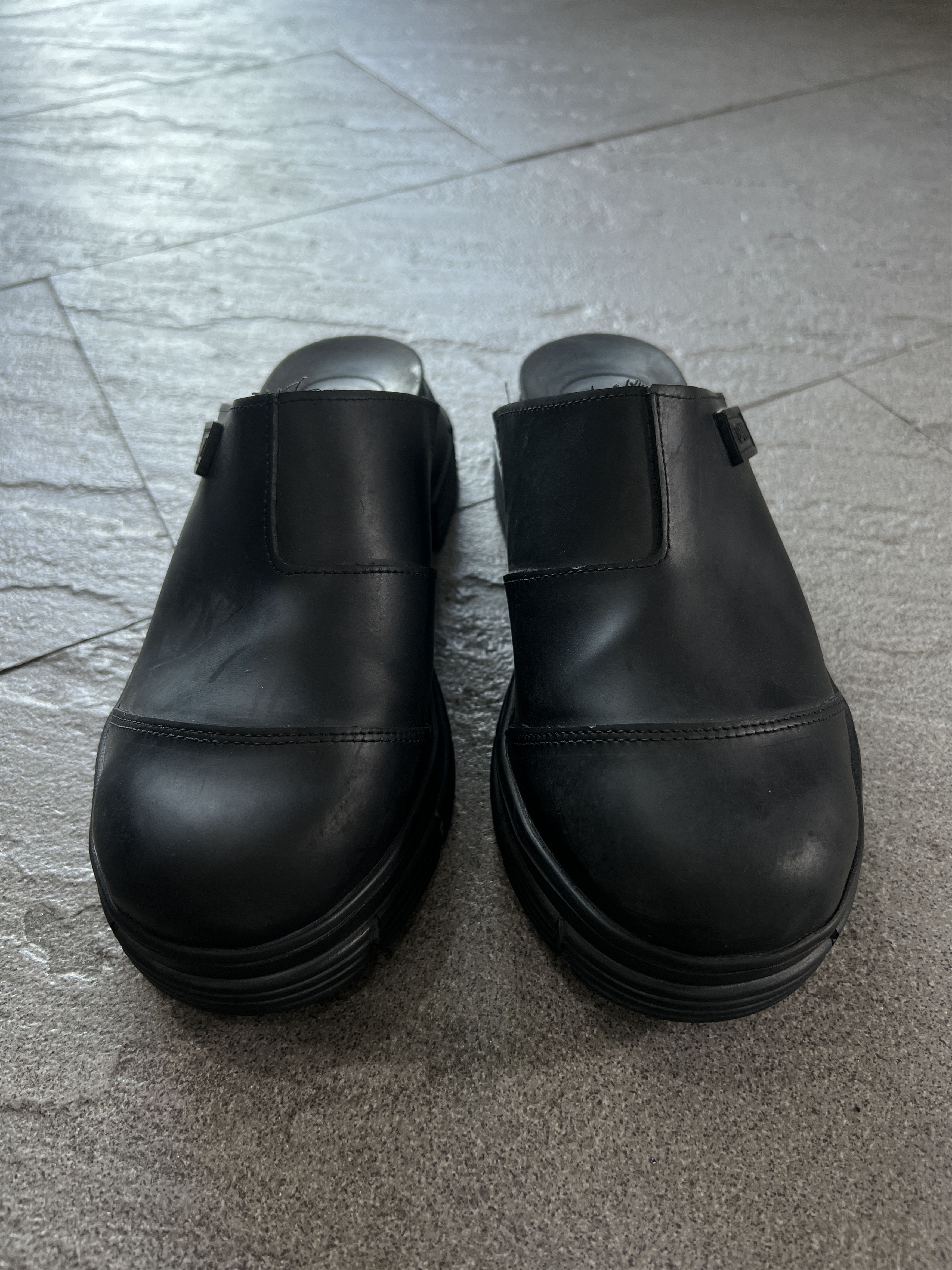 Ganni GANNI Chunky Rubber Mule Clogs Black EU38 Made in Portugal Size US 8 / IT 38 - 2 Thumbnail