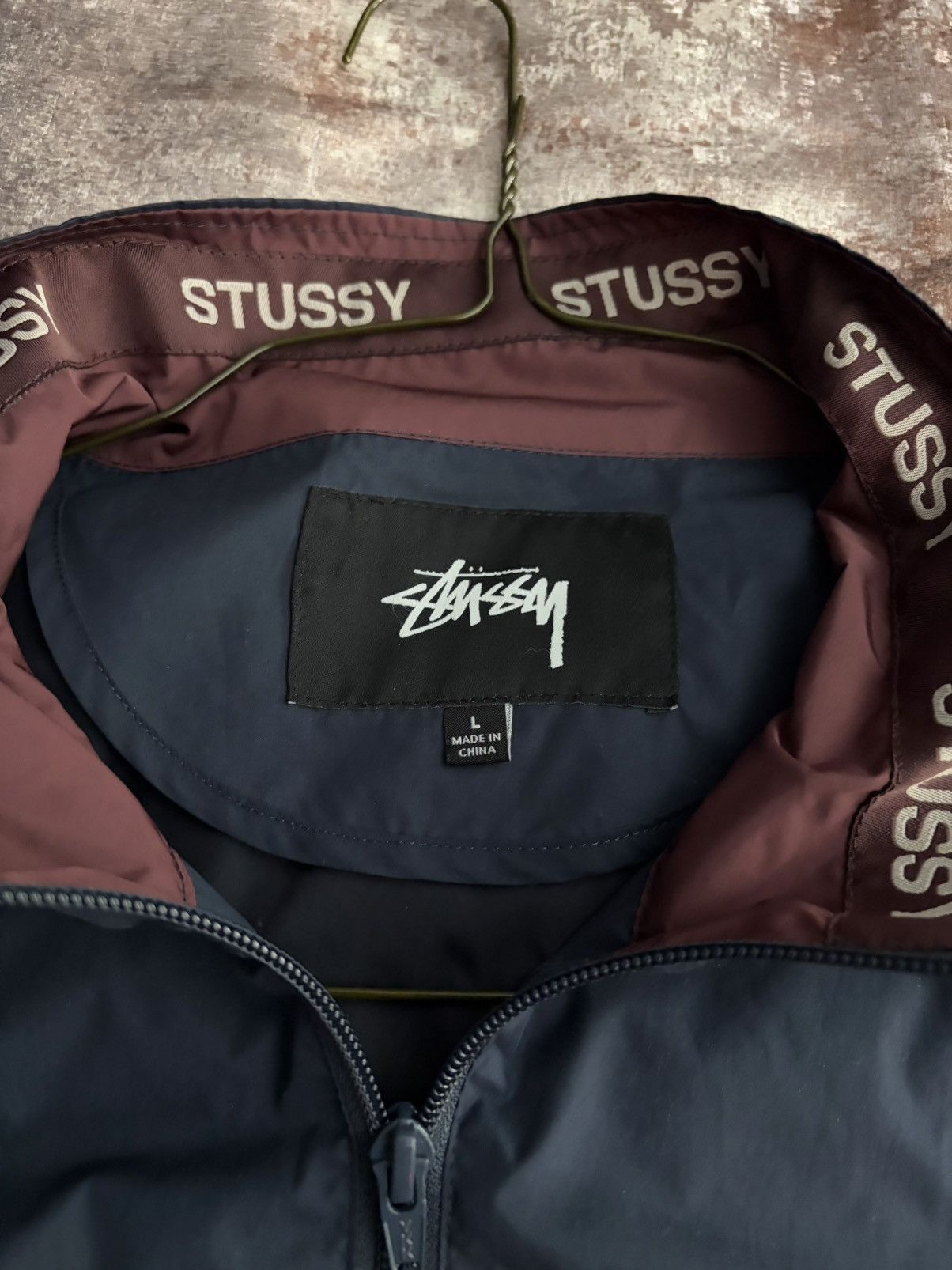 Stussy Stussy Navy WindBreaker LARGE Size US L / EU 52-54 / 3 - 7 Thumbnail