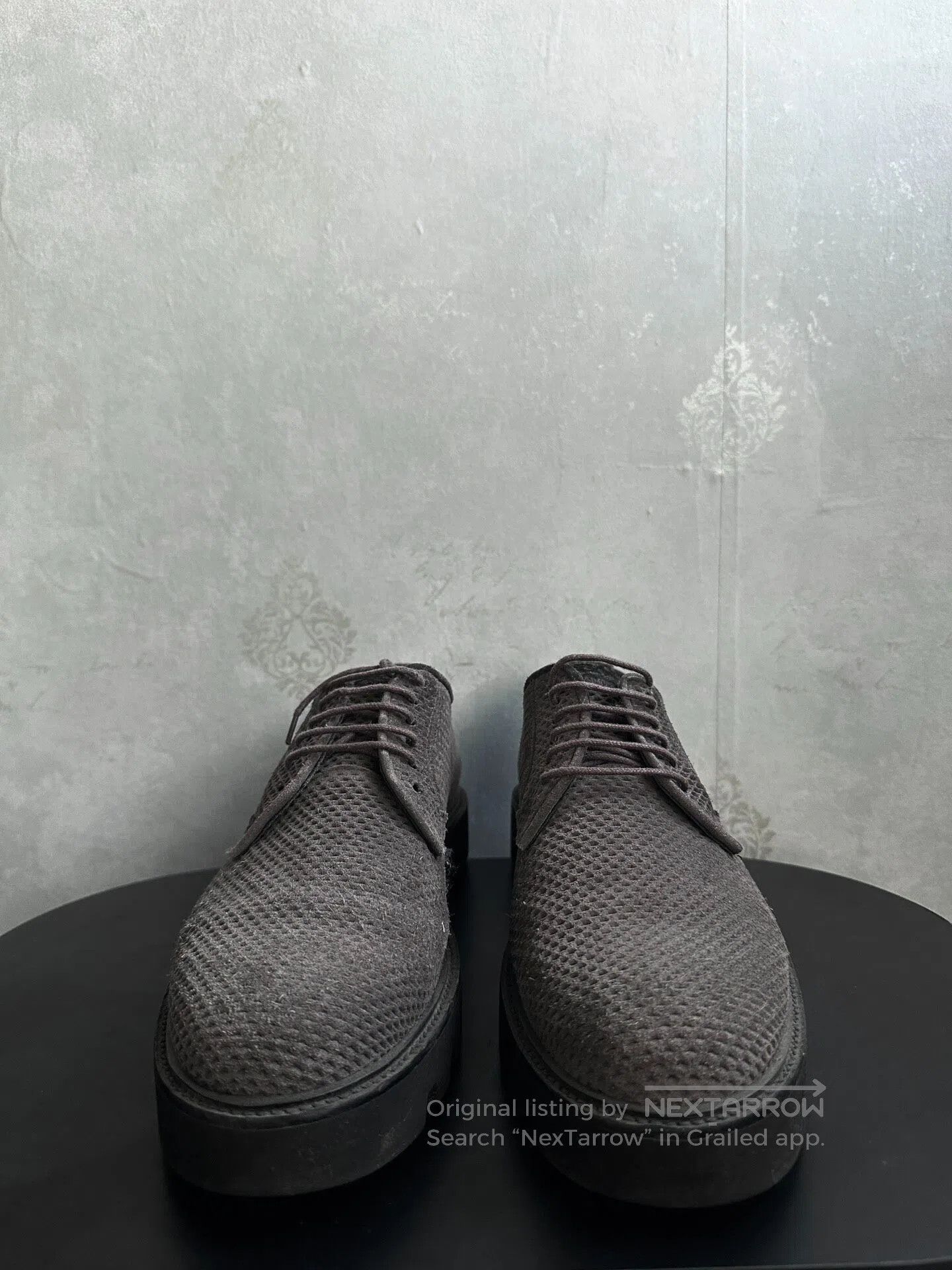 Armani Armani Hollowed-out suede thick-soled shoes| Size US 10 / EU 43 - 2 Thumbnail