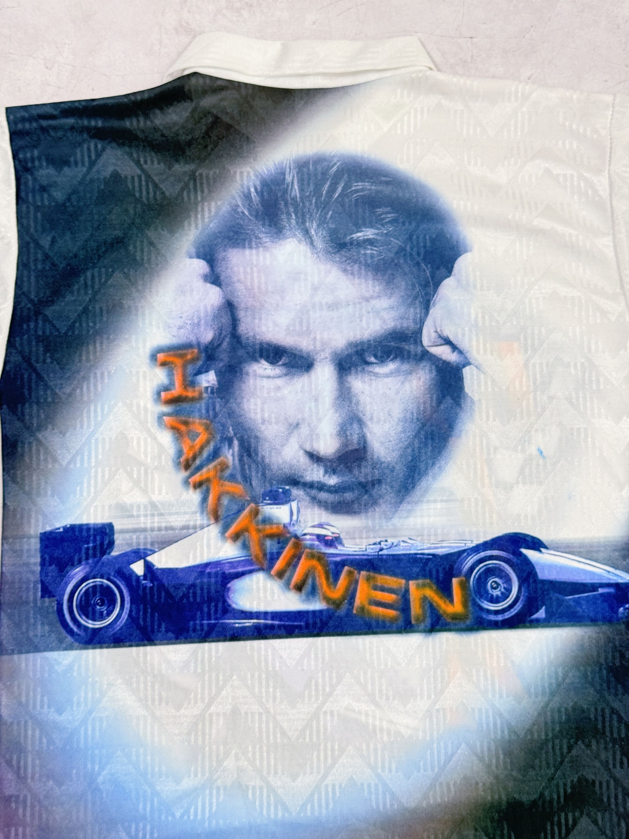 Formula 1 × Vintage Vintage Mika Kakkinen T-Shirt Formula1 Racing Size US M / EU 48-50 / 2 - 11 Thumbnail
