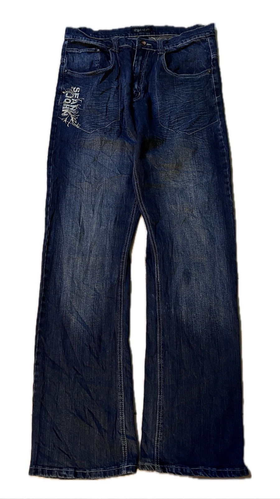 Sean John (36)y2k Sean John Embroidery Backhit Graphic Size US 36 / EU 52 - 1 Thumbnail
