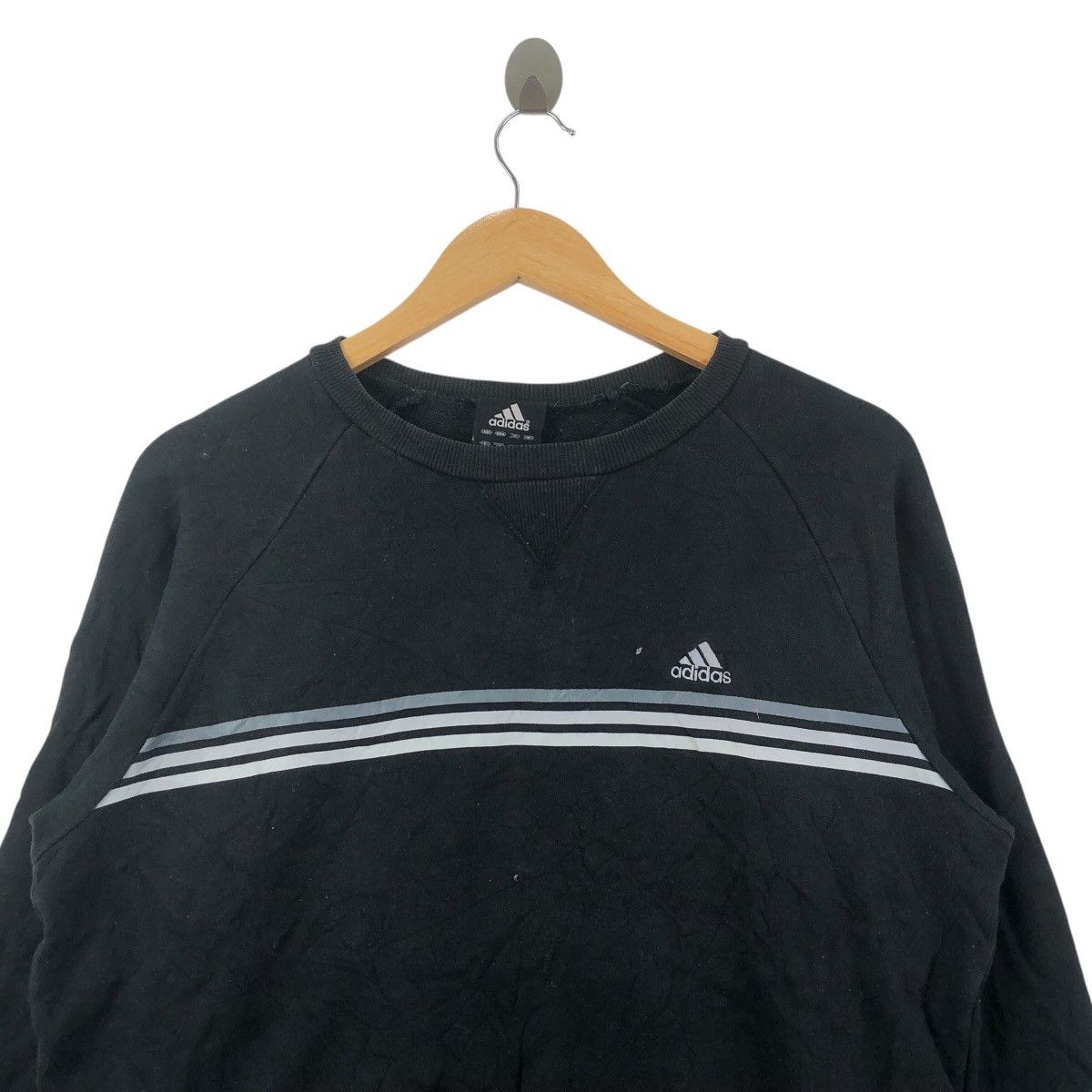 Adidas Vintage ADIDAS EQUIPMENT Stripes Sweatshirt Size US L / EU 52-54 / 3 - 2 Thumbnail