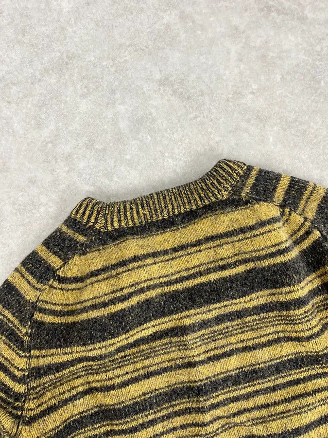 Acne Studios AW2016 Acne Studios Yellow Striped Sweater Size US M / EU 48-50 / 2 - 6 Thumbnail