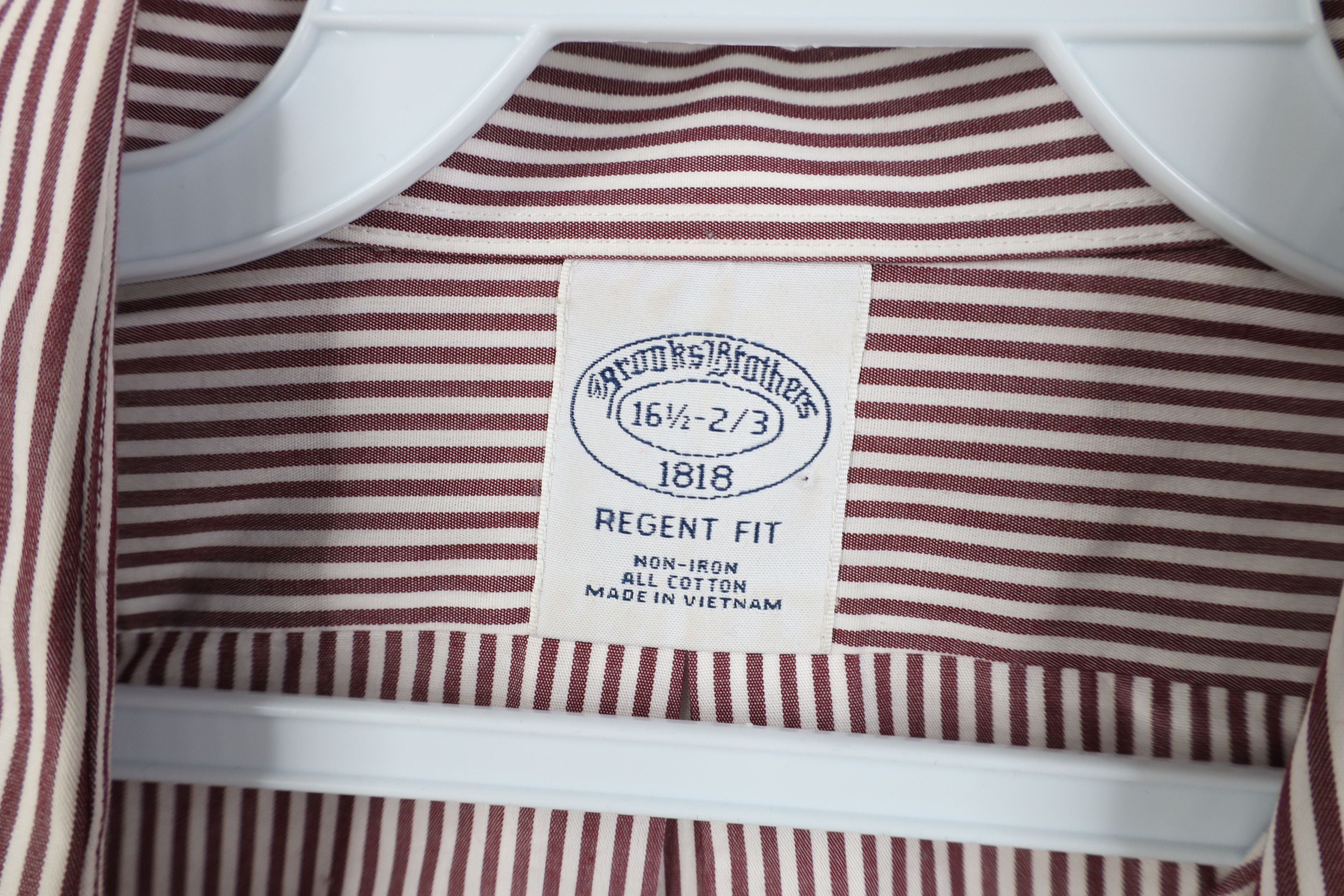 Brooks Brothers Vintage 90s Brooks Brothers Regent Pinstriped Button Shirt Size US M / EU 48-50 / 2 - 6 Thumbnail