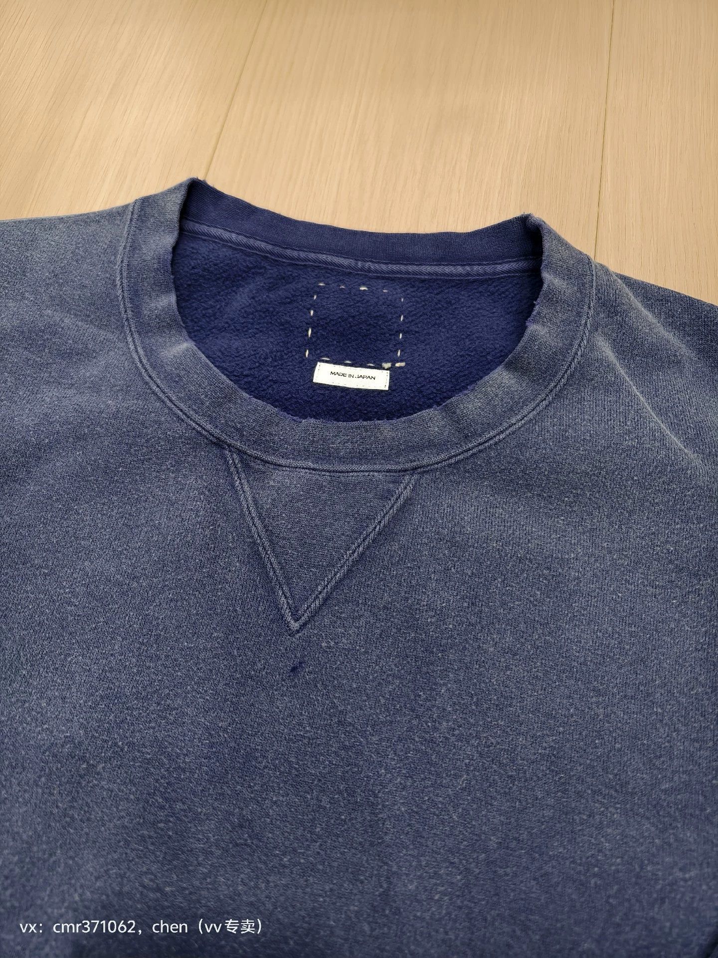 Visvim visvim 25SS Jumbo SB SweatCrash Navy 3 Distressed Size US L / EU 52-54 / 3 - 2 Thumbnail