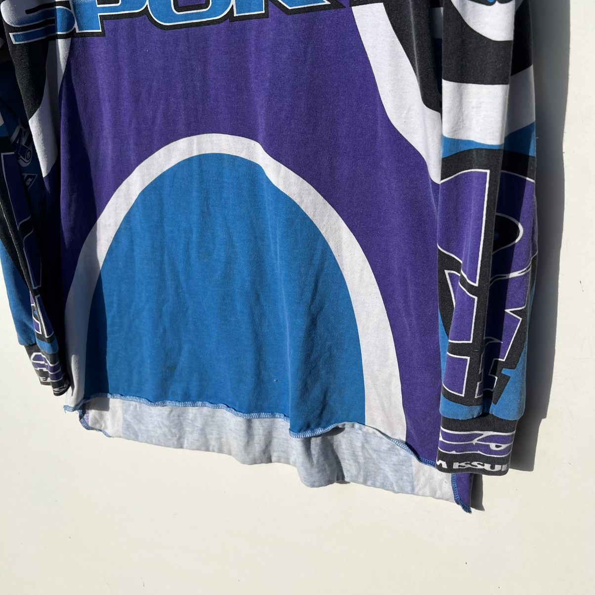 Vintage vintage motocross jersey AXO team issue 1995 long sleeve Size US L / EU 52-54 / 3 - 3 Thumbnail