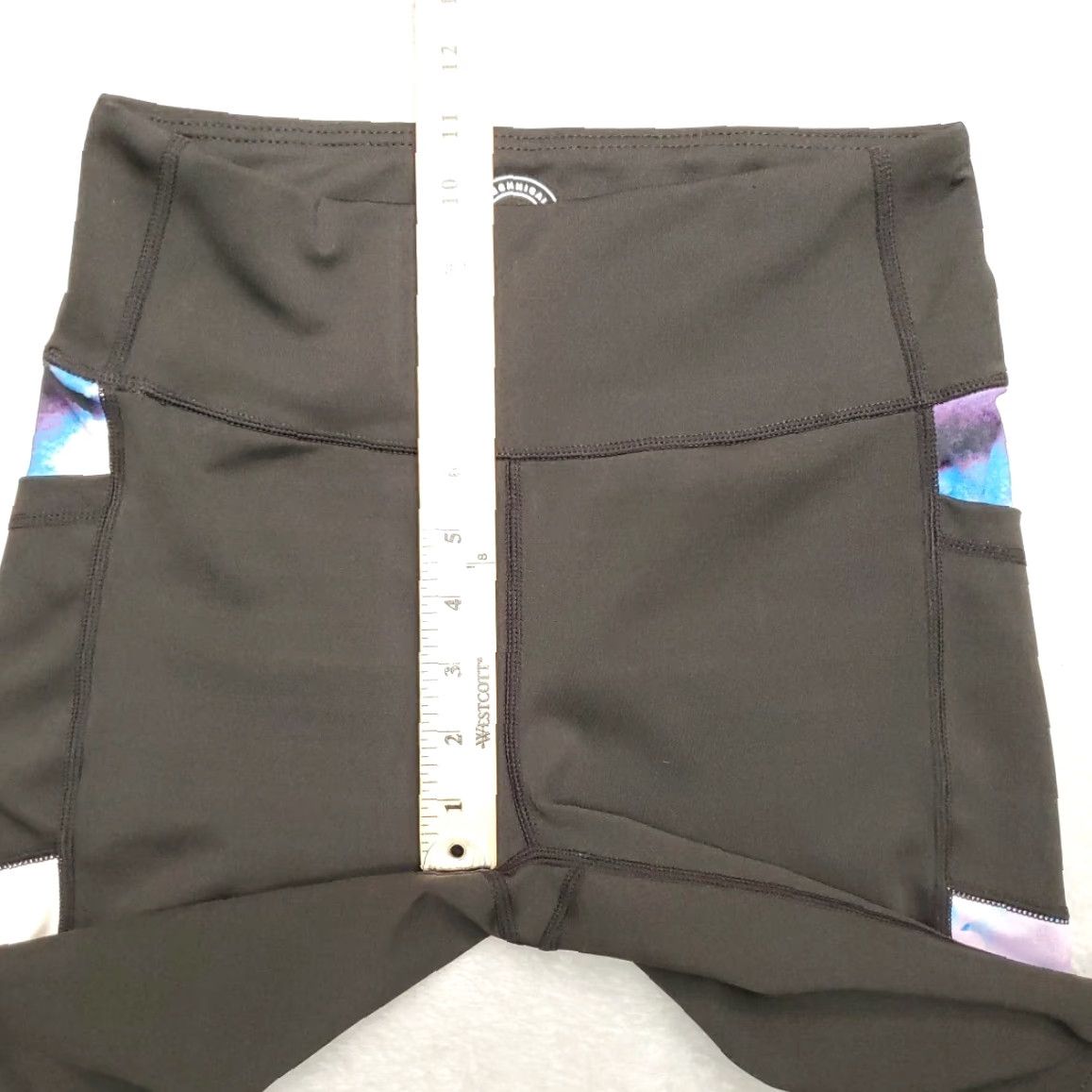 Vintage TKO Shorts Women L Black Performance Lightweight Bermuda Athleisure Pac​kets, Running & Jogging, Hiking, Outdoor, Casual Size 36" / US 14 / IT 50 - 8 Thumbnail