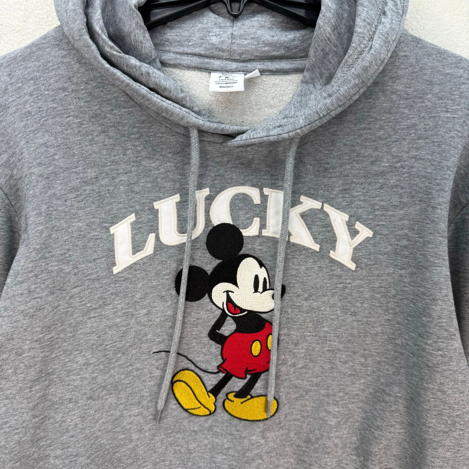 Lucky Brand LUCKY BRAND X DISNEY MICKEY N FRIENDS M GRAY HOODIE UNISEX Size US M / EU 48-50 / 2 - 6 Thumbnail