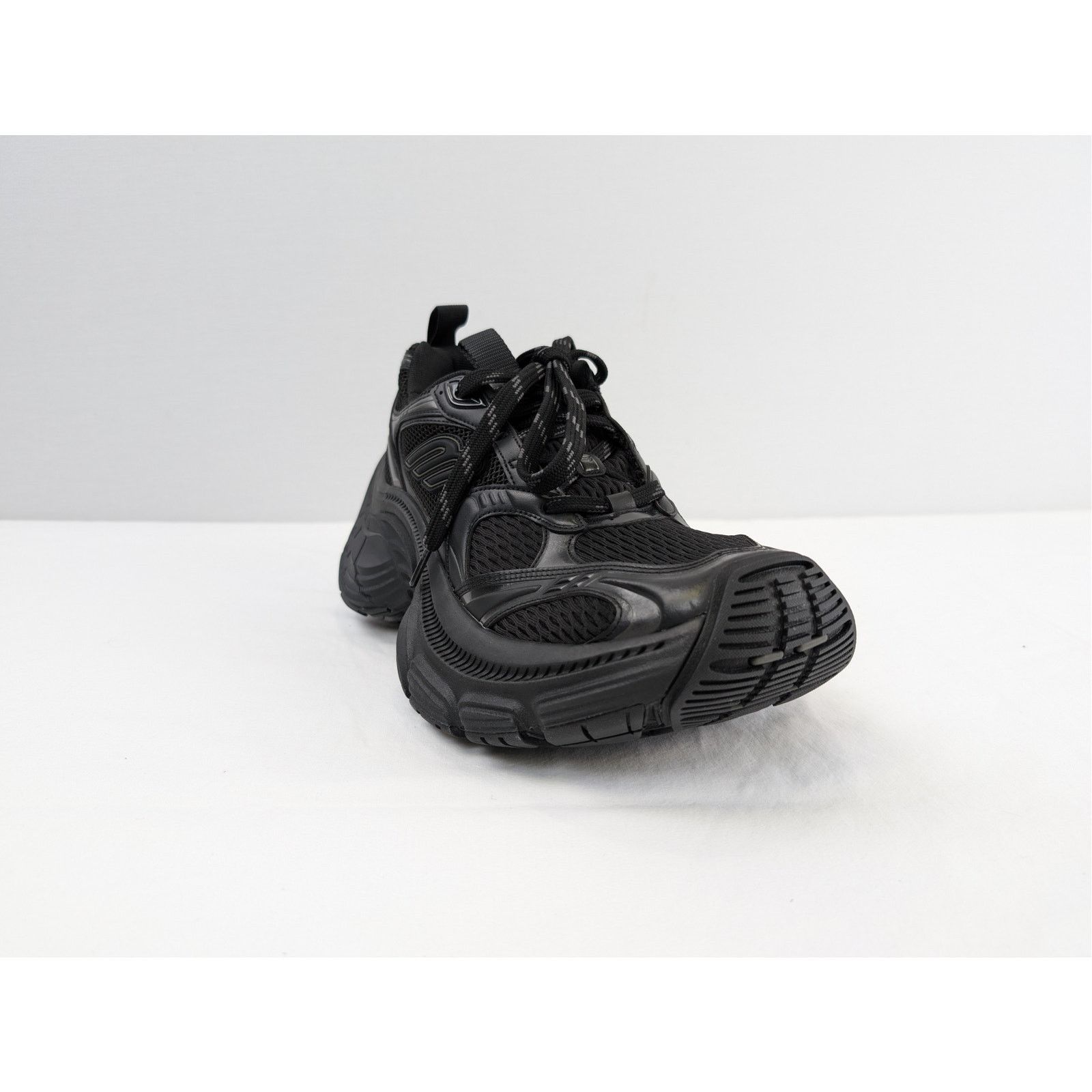 Balenciaga o1rshd1 Q:2 / 10XL Mesh Sneaker TPU PU Sneakers in Black Size US 12 / EU 45 - 2 Thumbnail