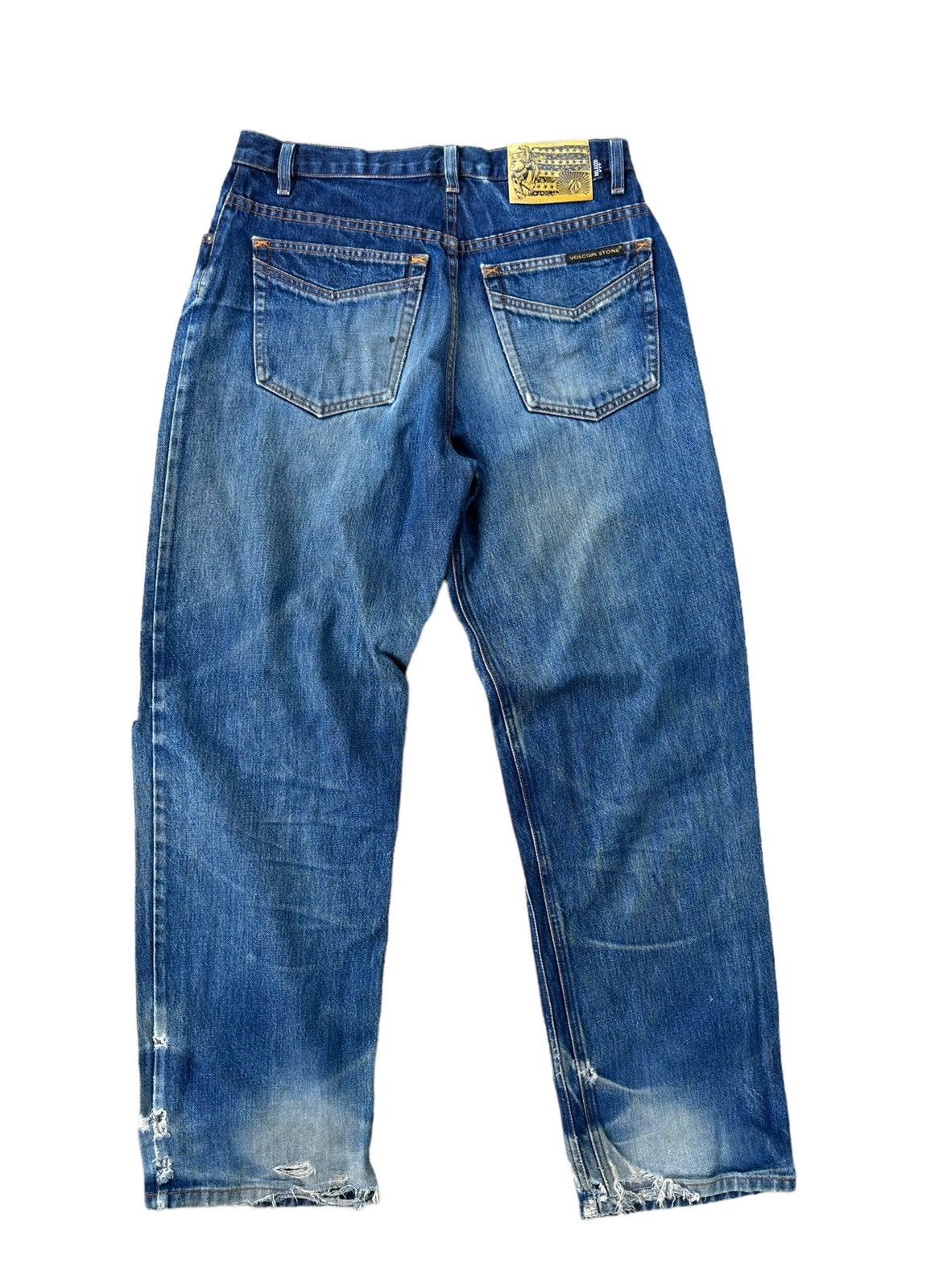Vintage × Volcom Vintage Volcom rusty wash distressed denim jeans Size US 30 / EU 46 - 5 Thumbnail