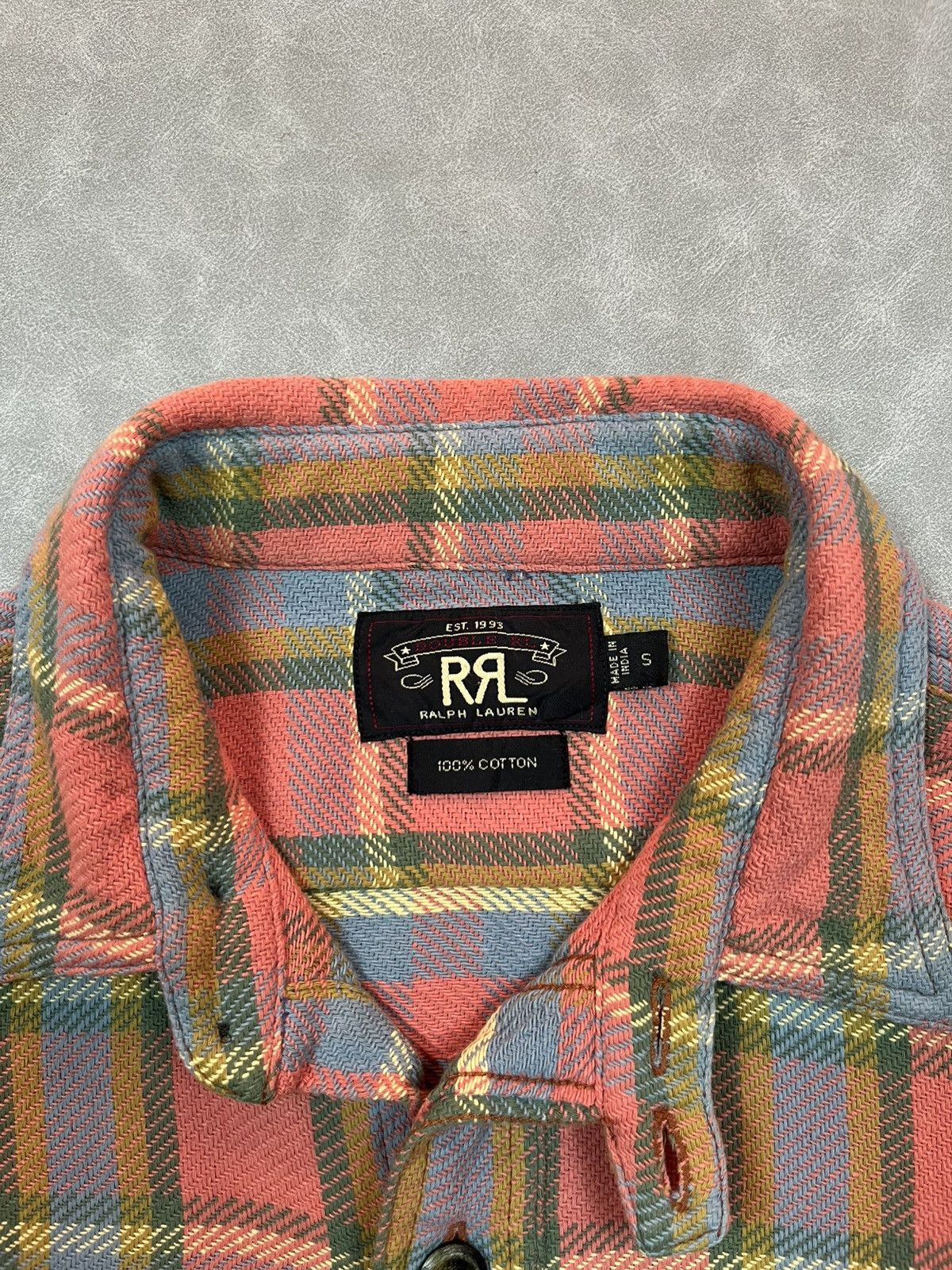 RRL Ralph Lauren 90s RRL plaid button up shirt Size US M / EU 48-50 / 2 - 9 Thumbnail