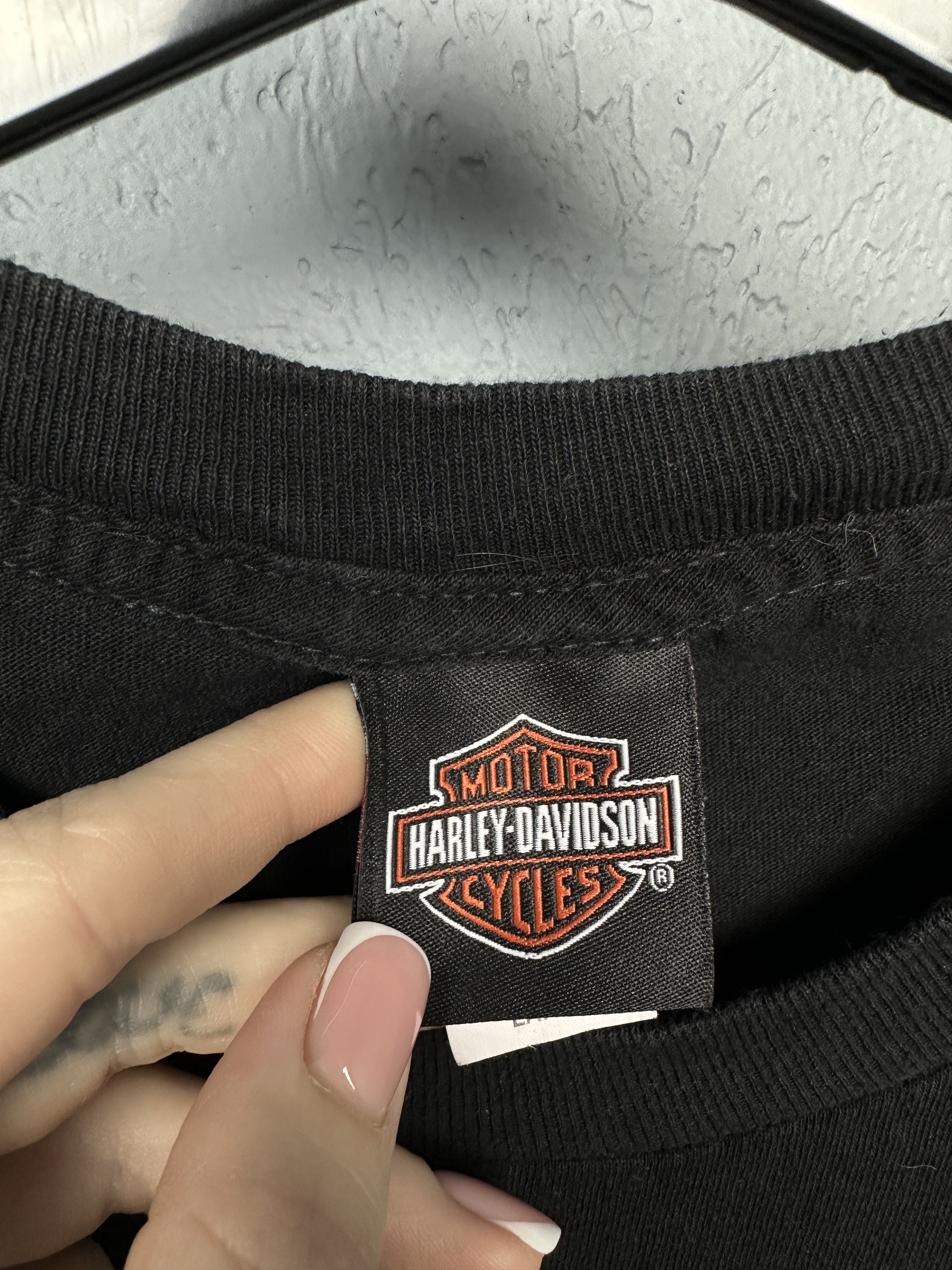 Harley Davidson × Vintage Harley Davidson San Jose Vintage Mens T-Shirt Size US L / EU 52-54 / 3 - 5 Thumbnail