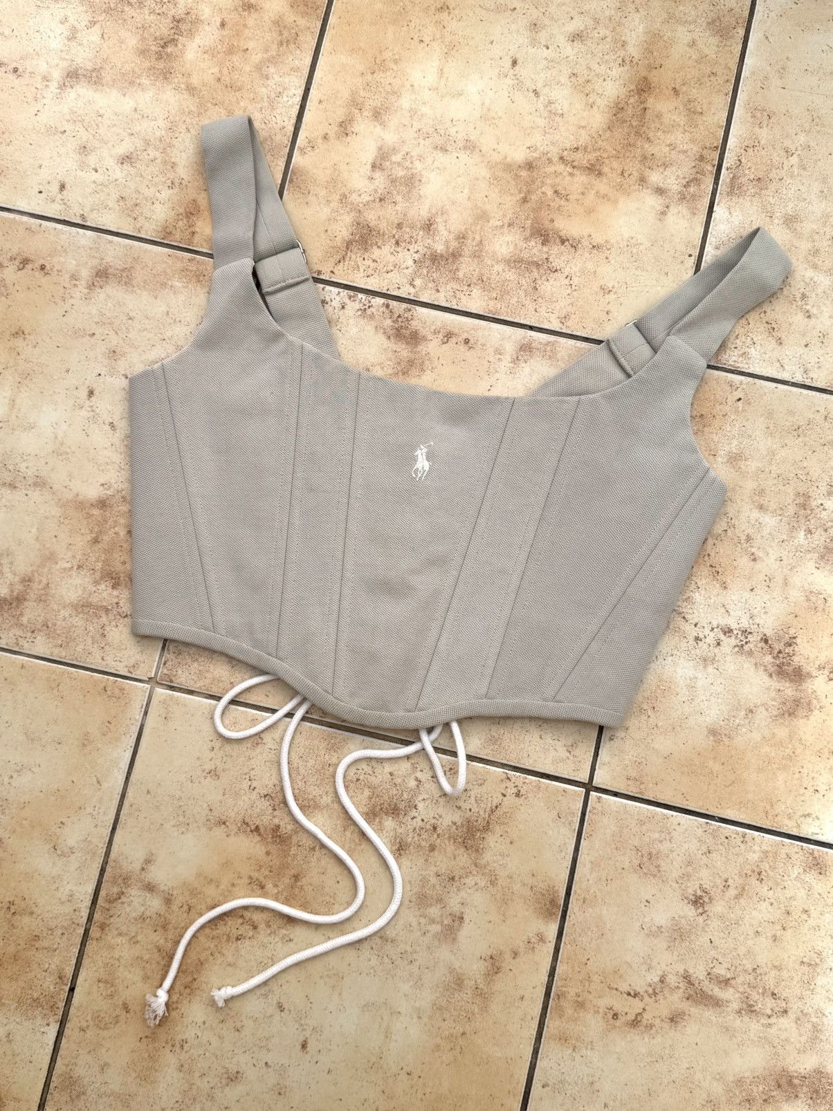 Polo Ralph Lauren Upcycle Polo Ralph Lauren Custom Corset Size M / US 6-8 / IT 42-44 - 2 Thumbnail