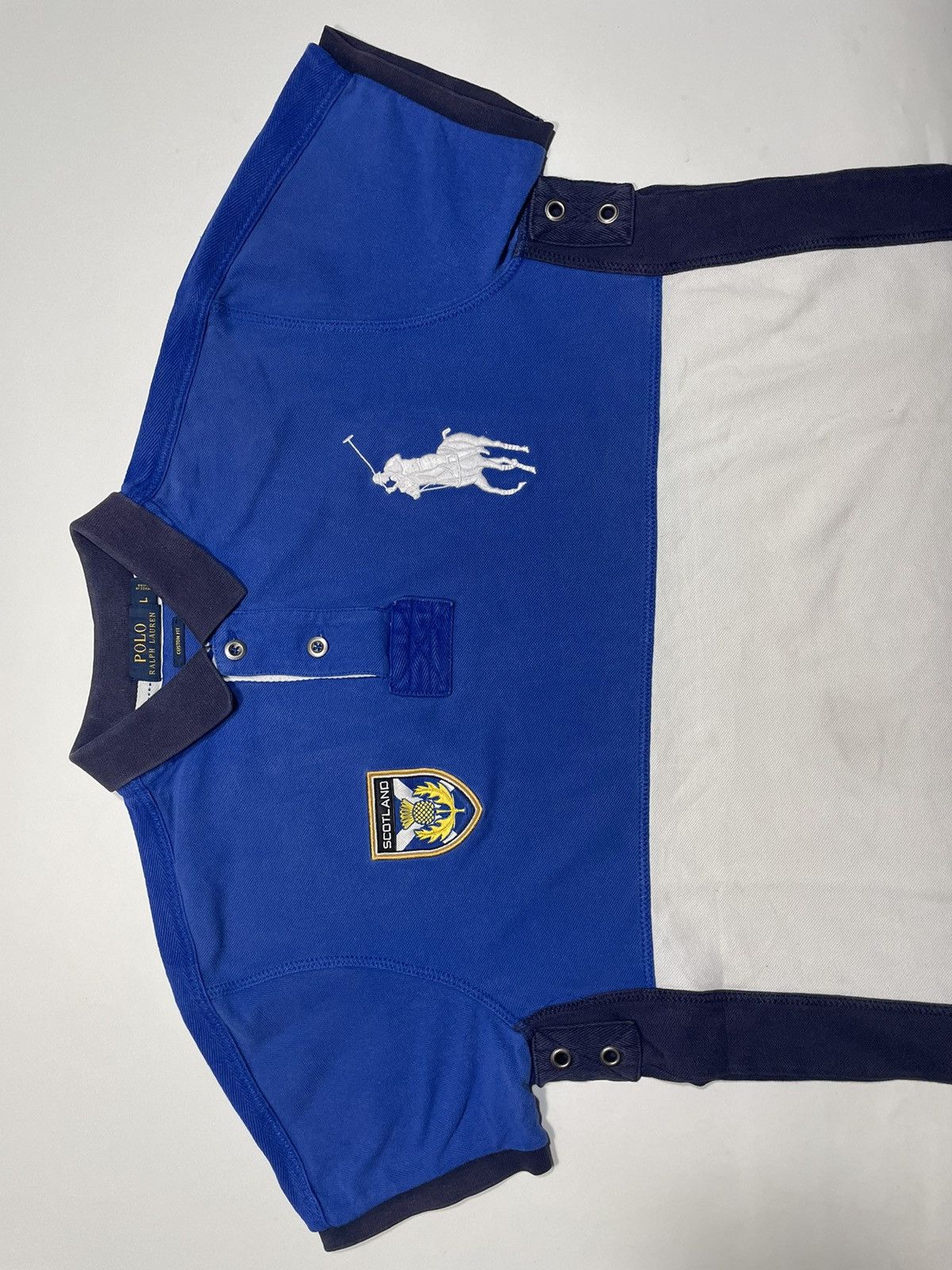 Ralph Lauren Vintage Polo Ralph Lauren Scotland Big pony logo chief keef Size US L / EU 52-54 / 3 - 6 Thumbnail