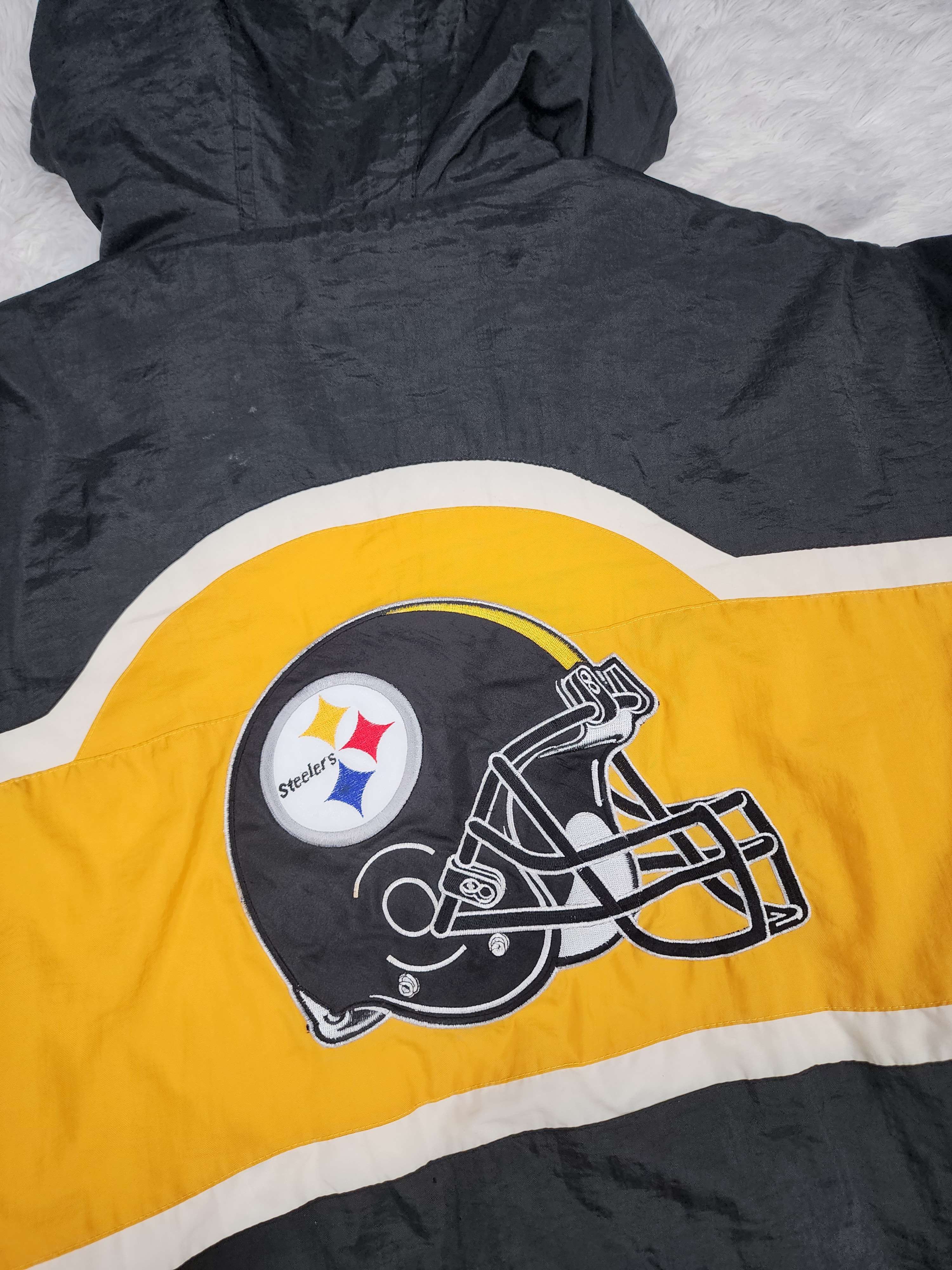 Logo Athletic Vintage Logo Athletic Pittsburgh Steelers NFL hoodied jacket Size US XL / EU 56 / 4 - 6 Thumbnail